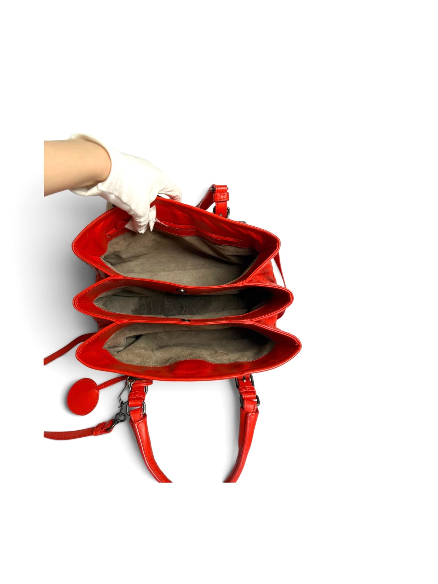 Bottega Veneta Red Roma
