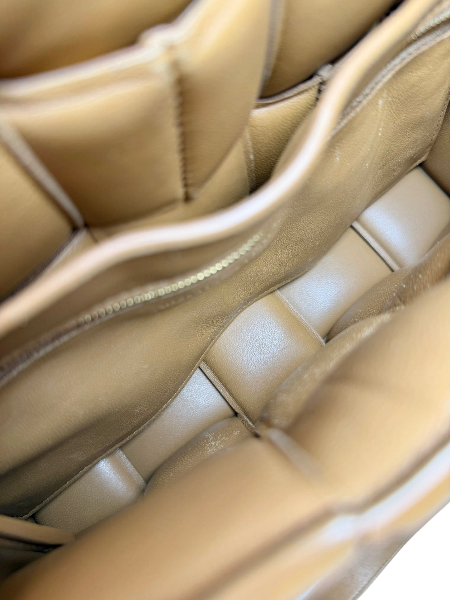 Bottega Veneta Brown Intreccio Leather Woven Bag