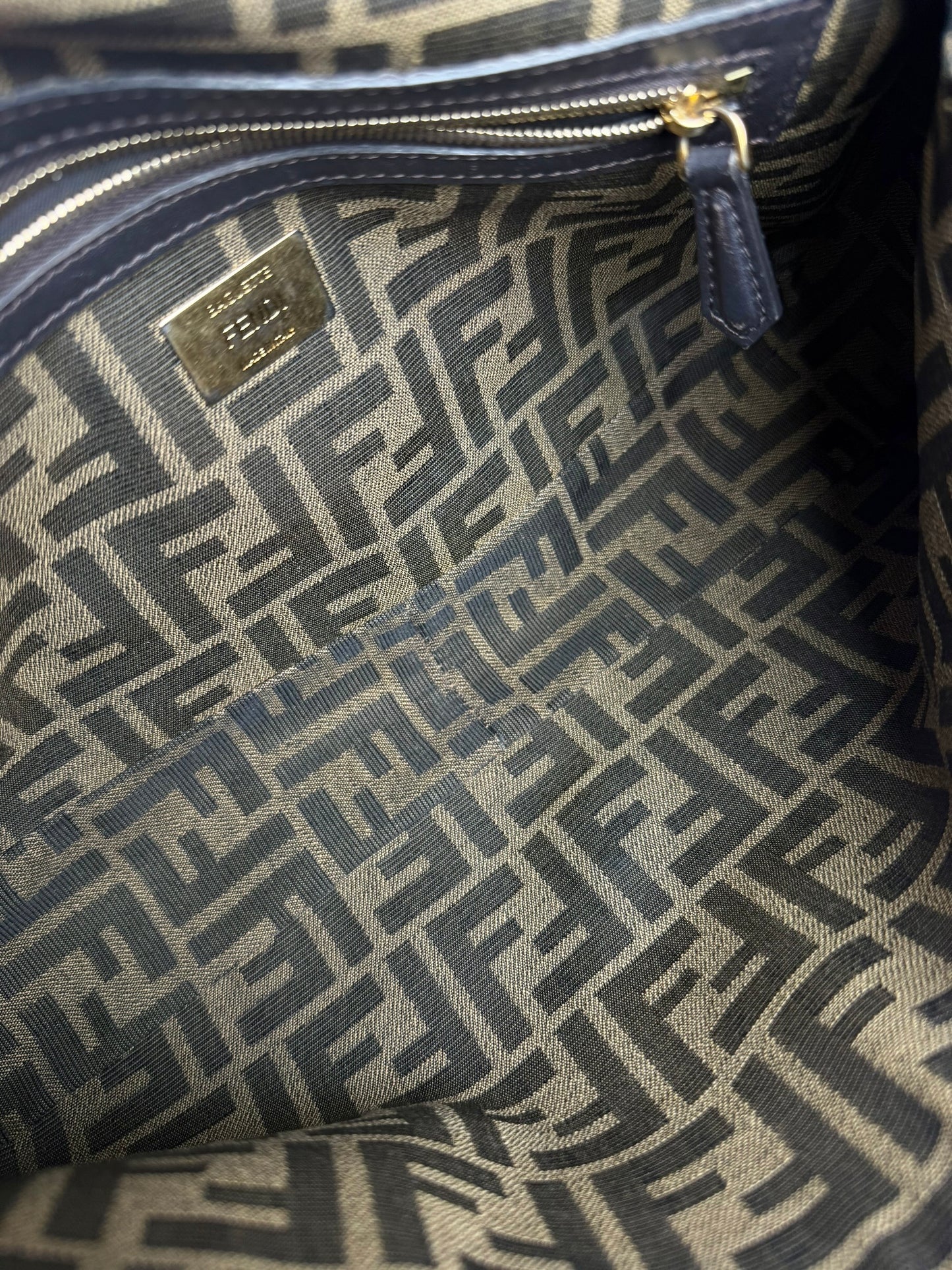 Fendi Zucca Baguette Large