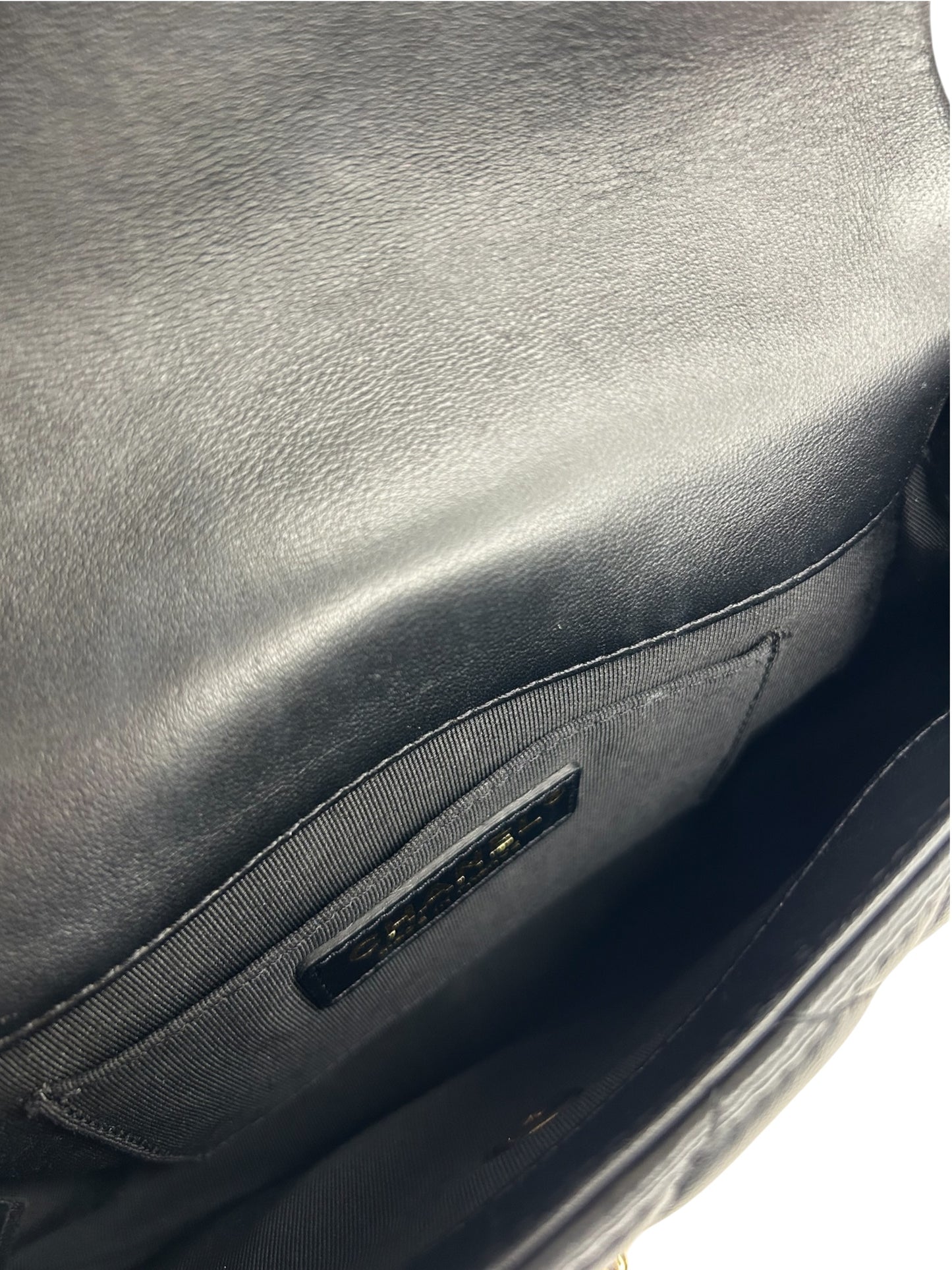 Chanel Black Quilted Lambskin My Precious Pearls Small Flap T8636