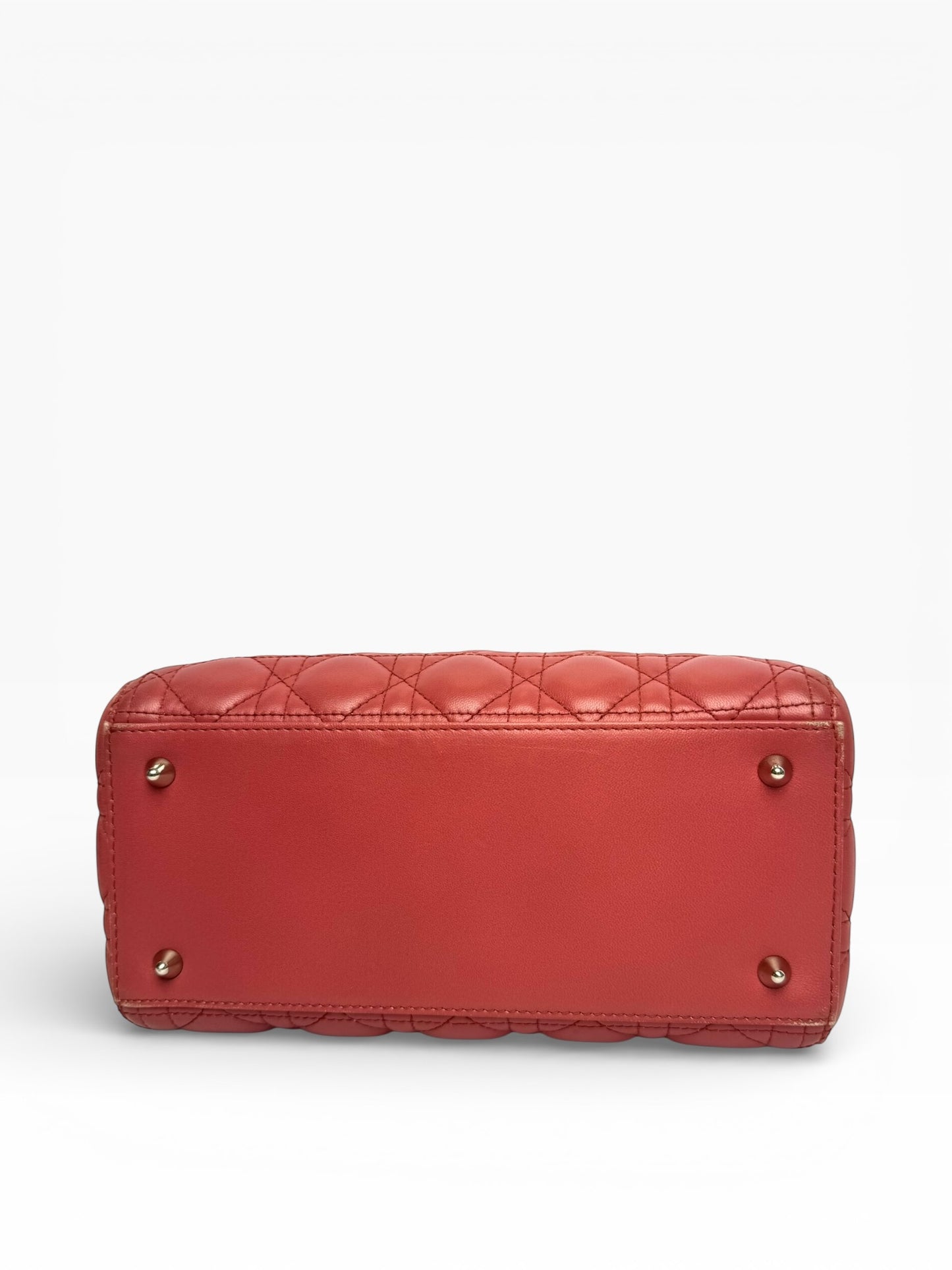 Dior Lady Dior dusty pink medium silver hardware