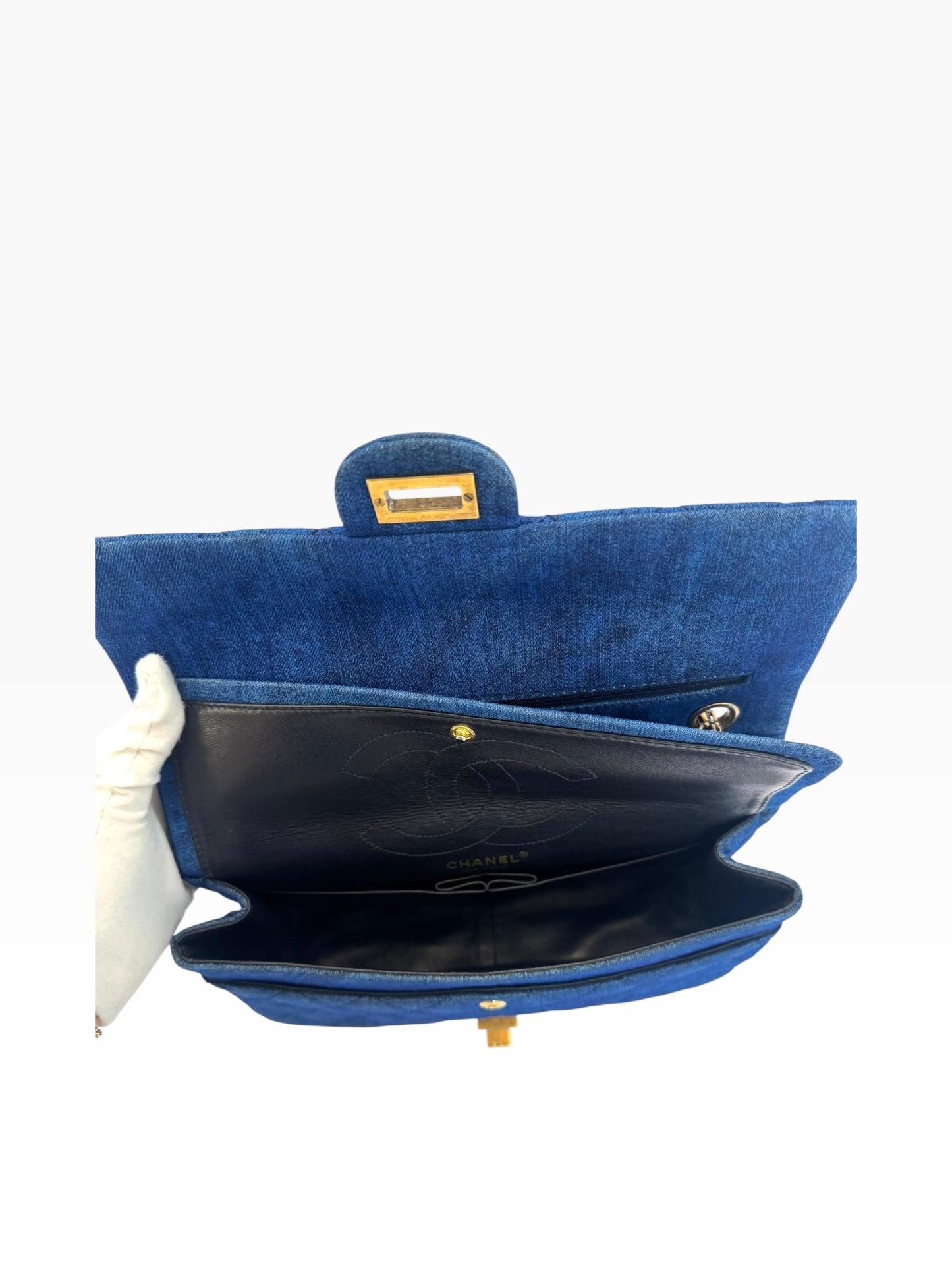 Chanel Reissue Medium Denim blue 226