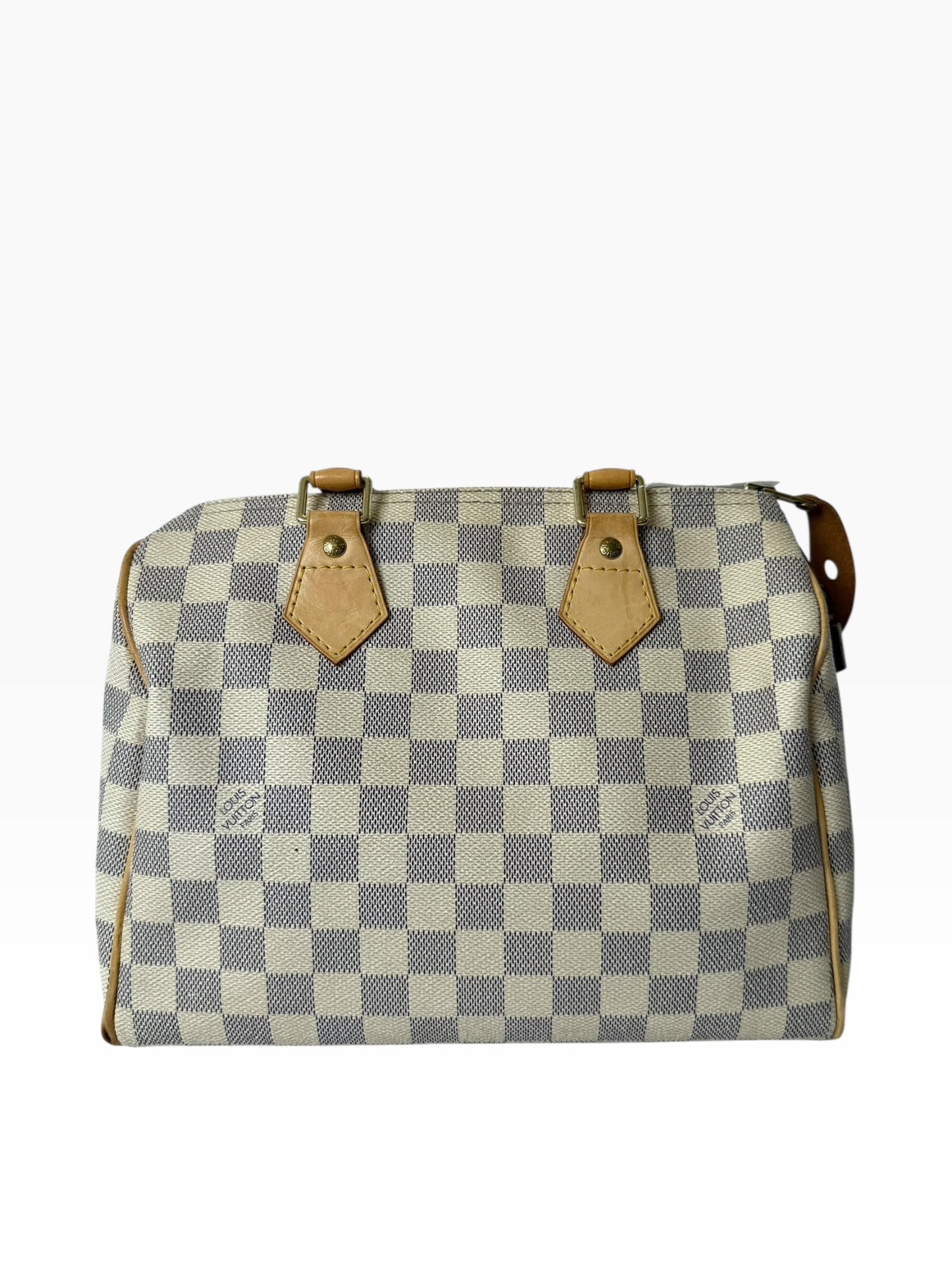 Louis Vuitton Damier Speedy 25 White
