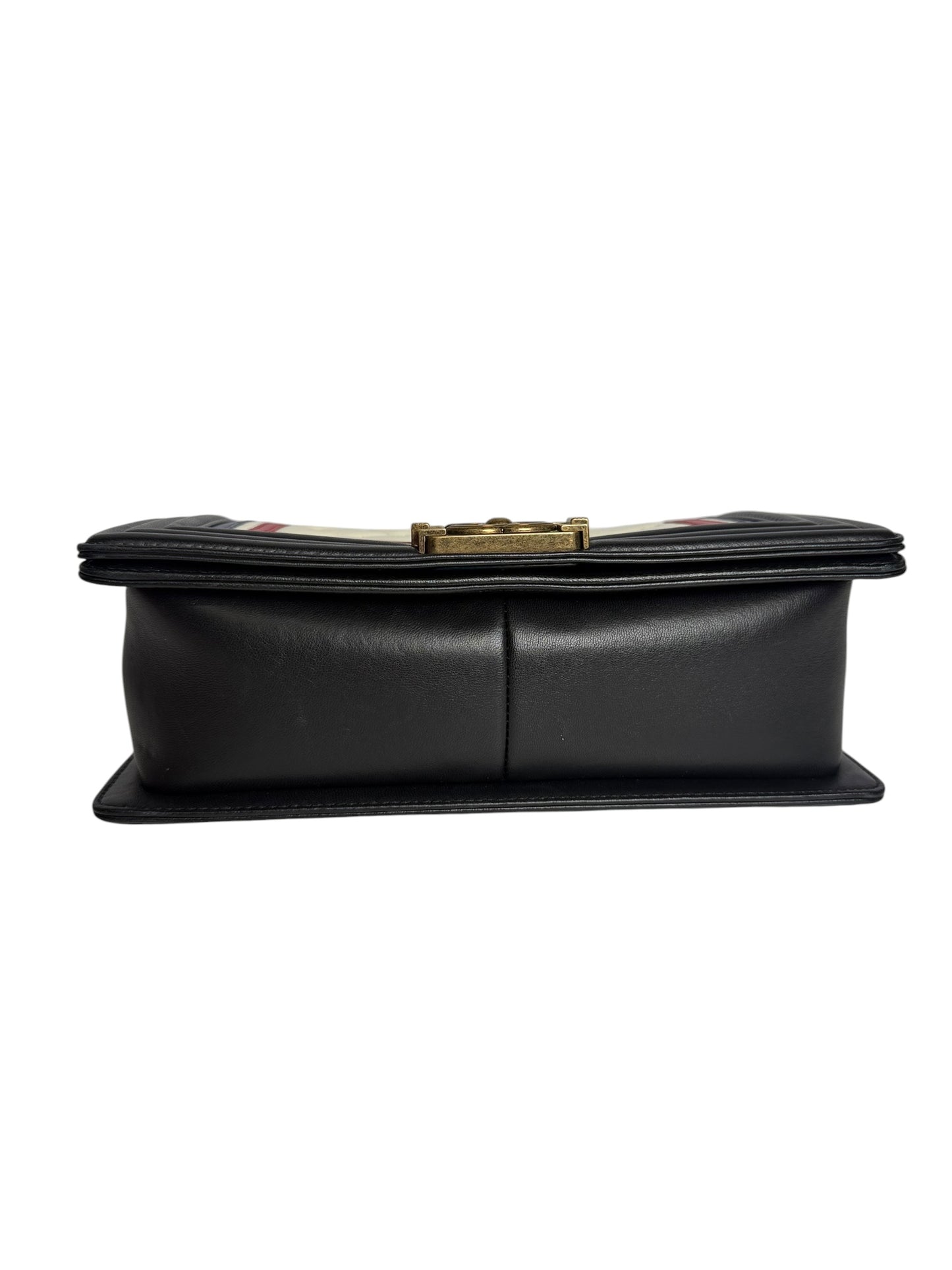 Chanel Medium Crest Embellished Boy Bag T7456
