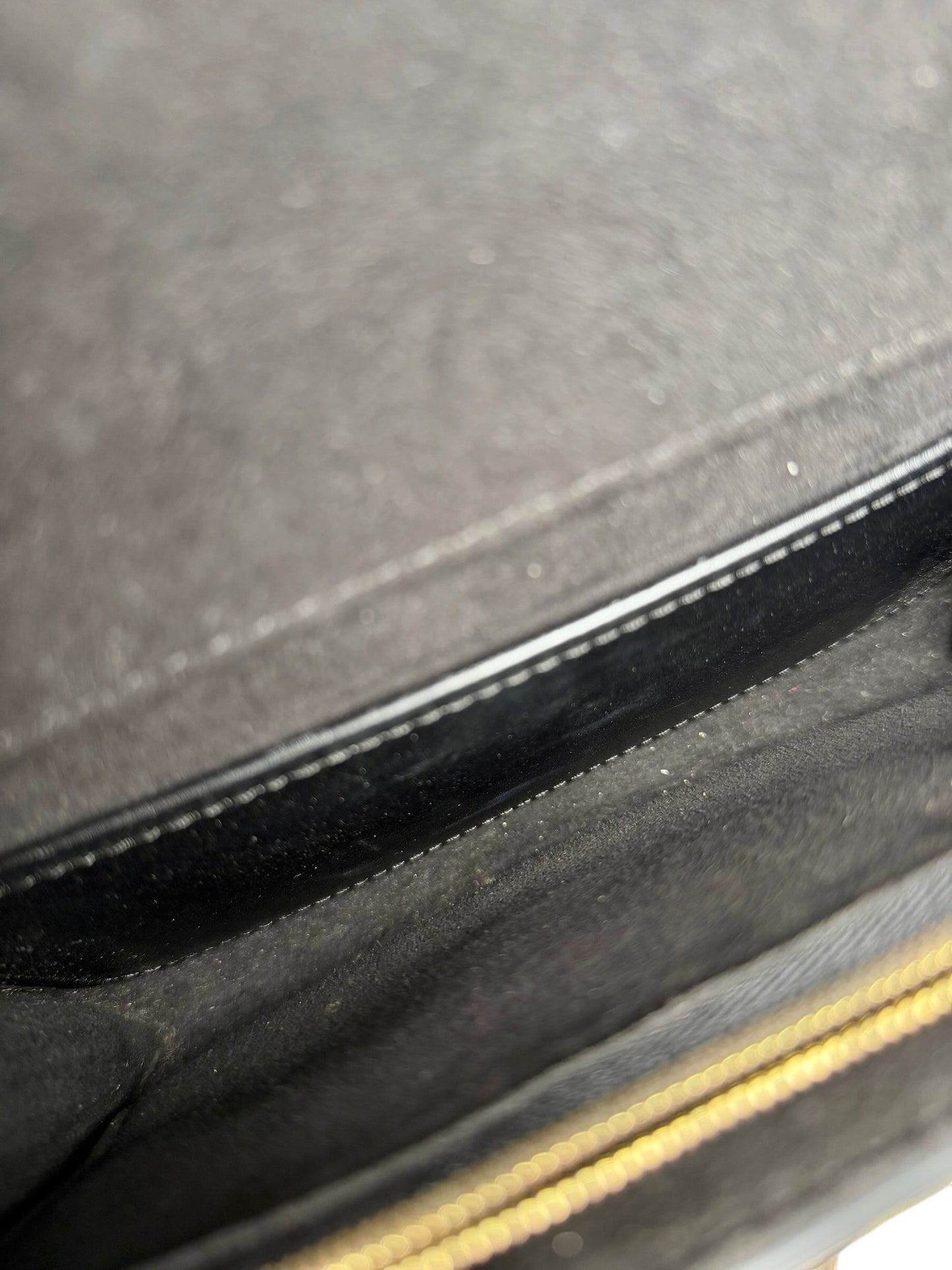 Louis Vuitton Black Leather Louise Crossbody