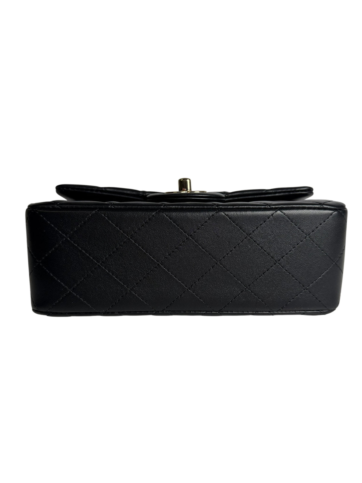 Chanel Calfskin Quilted Medium Boy Flap Black T7724