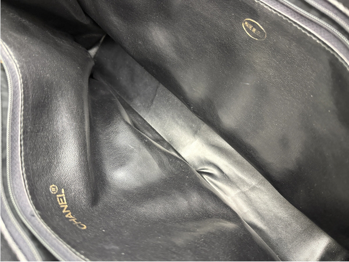 Chanel Supermodel XL Canvas Black T9263
