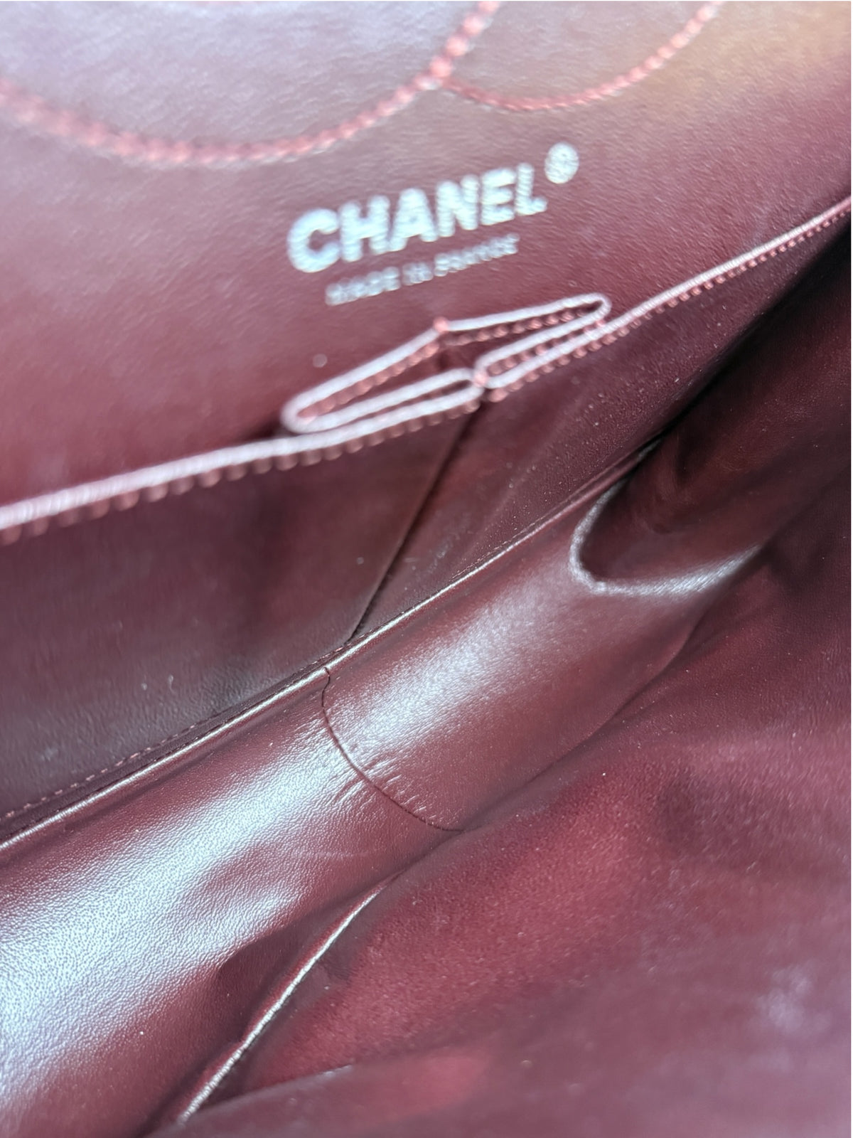 Chanel Black Calfskin Reissue 255 T9268