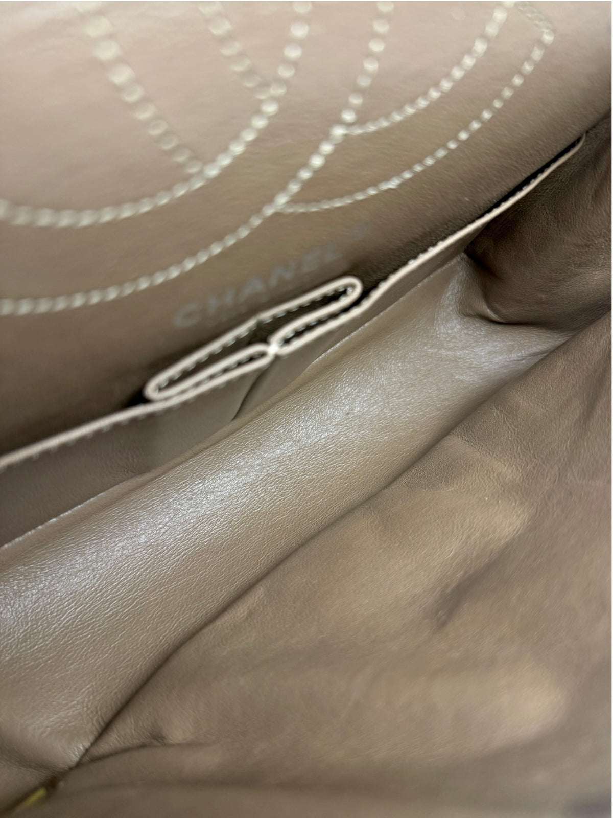 Chanel Metallic Reissue 2.55 Double Flap T9274