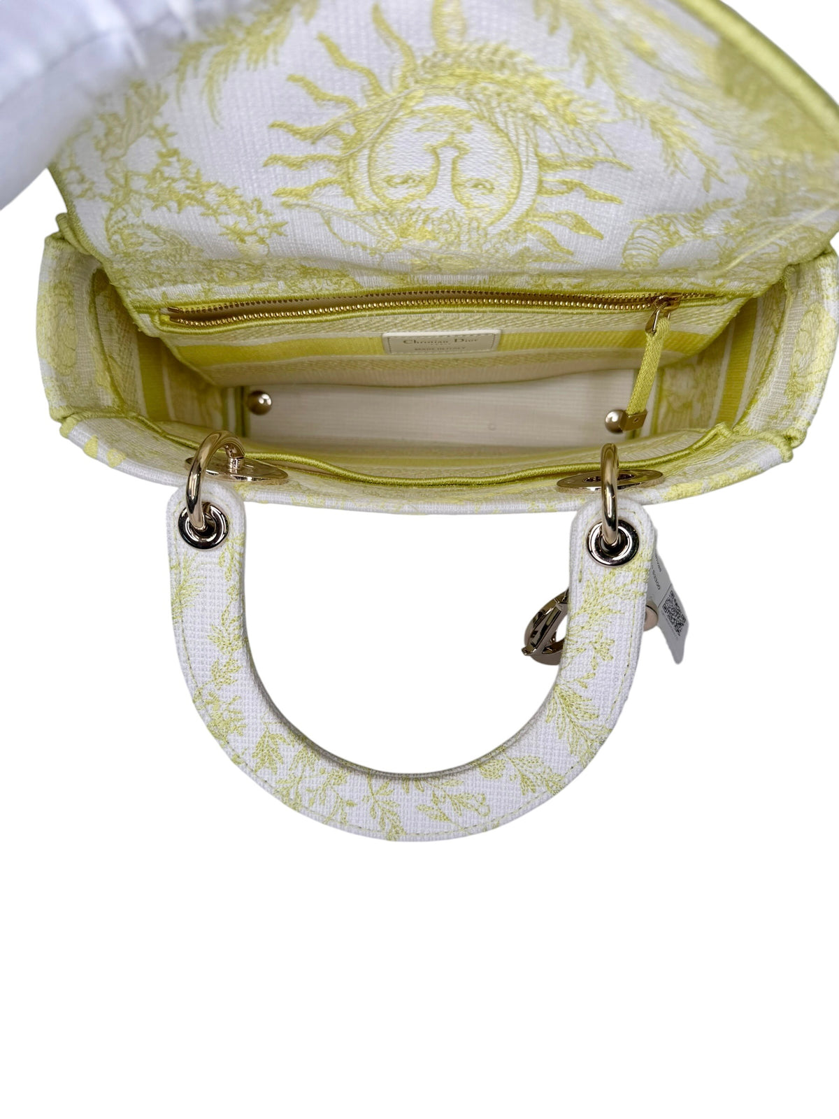 Christian Dior Canvas Dioriviera Lady D-Lite Medium T8375