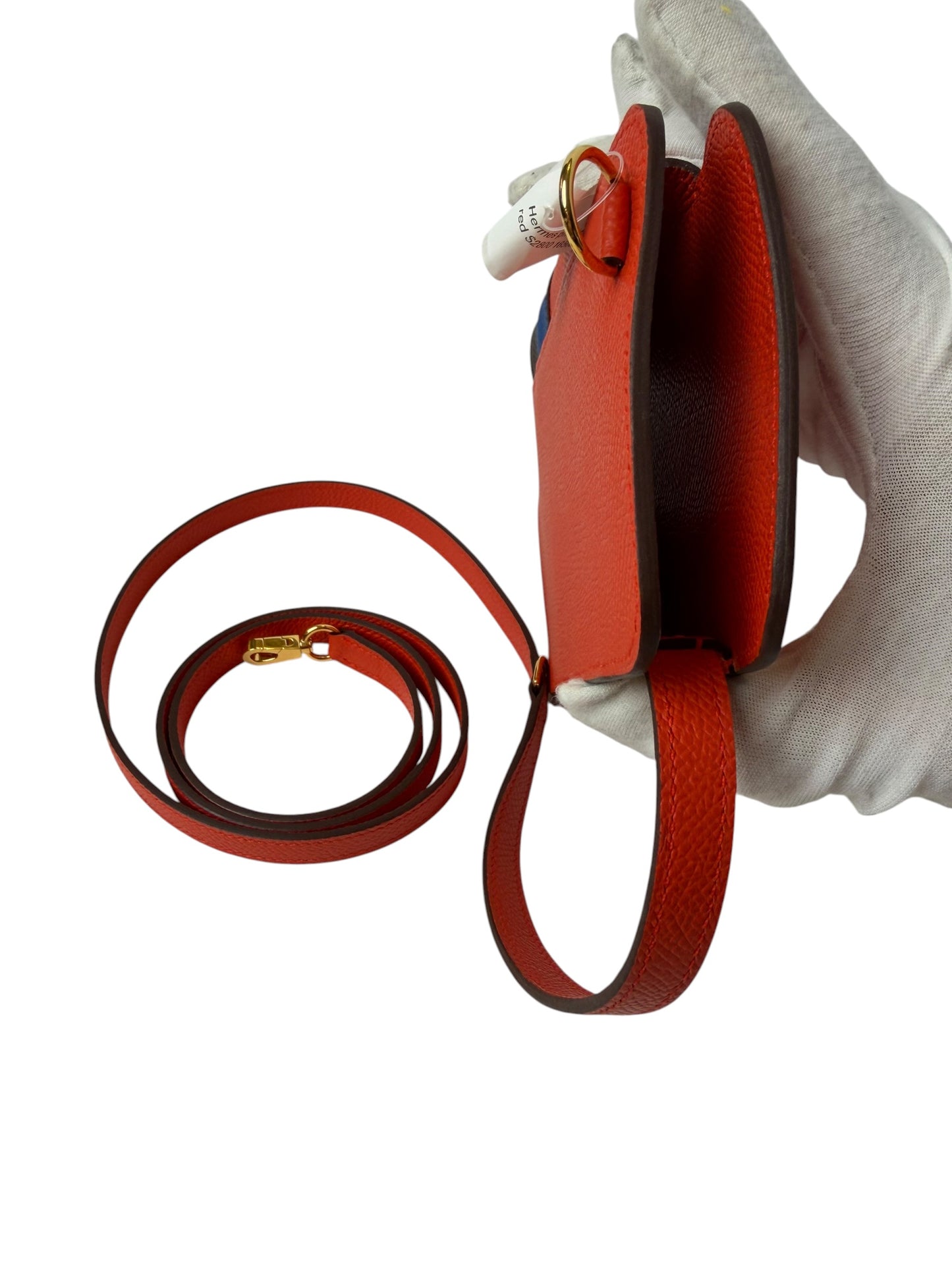 Hermes Phone Holder Orange T8055