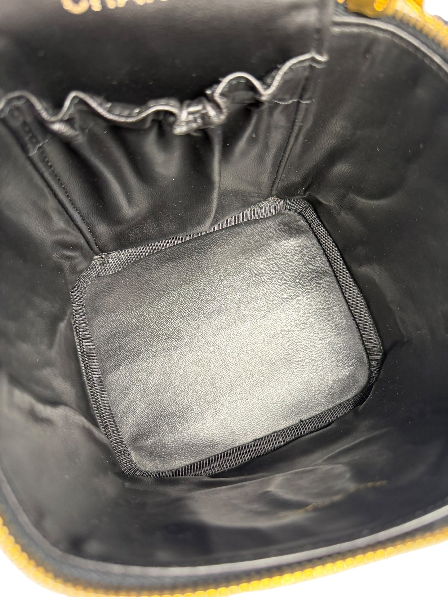 Chanel Black Caviar Vanity Case