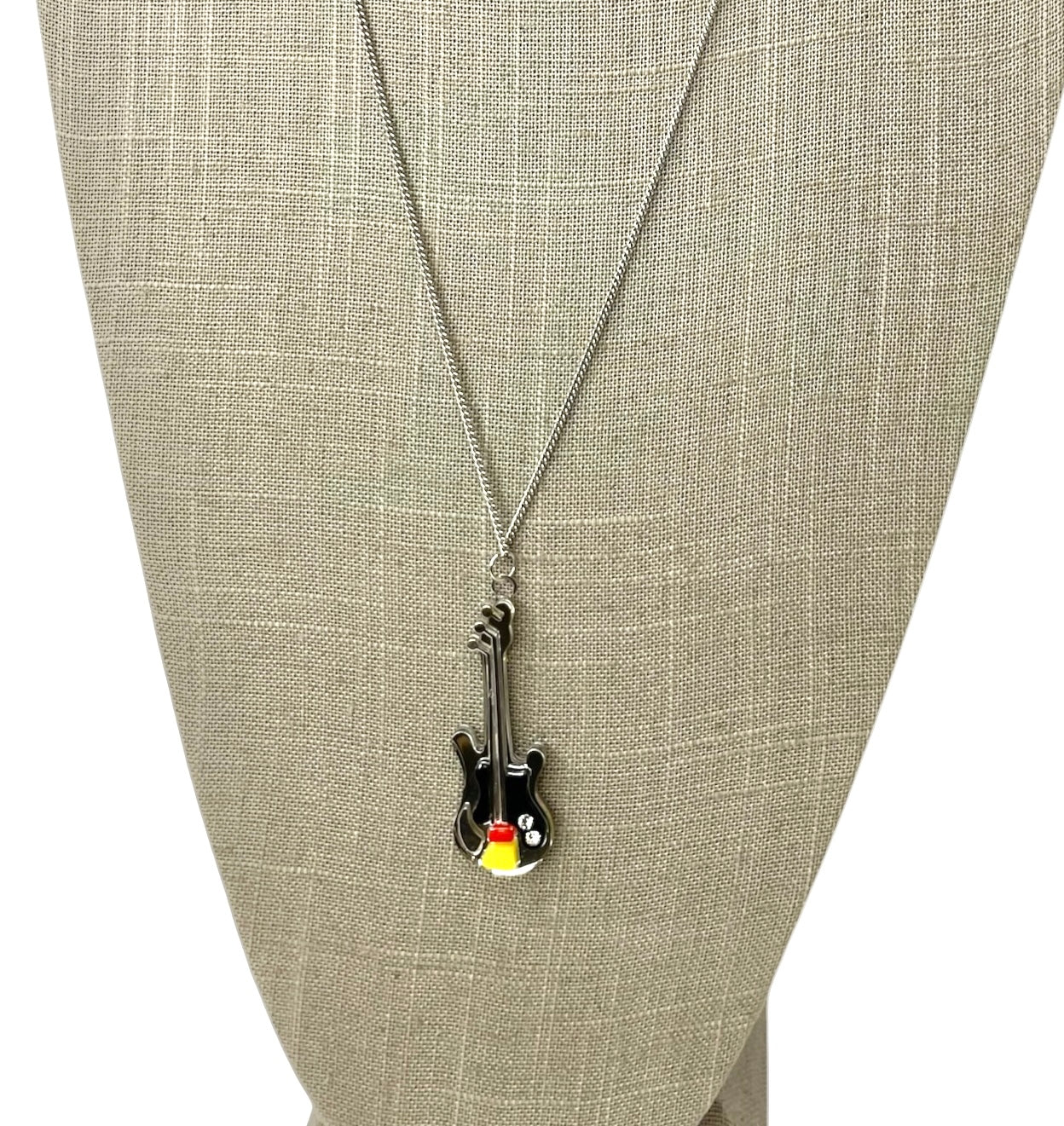 Prada Guitar Necklace T1097