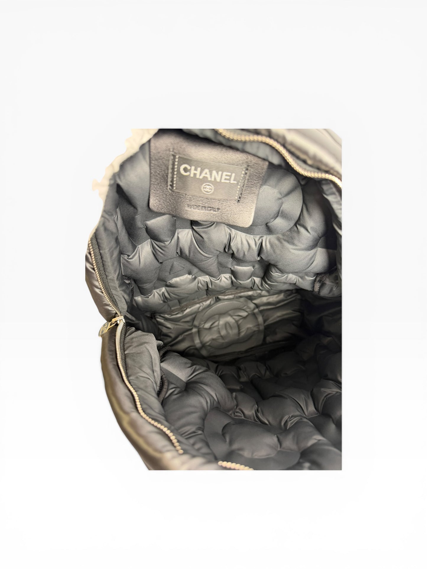 Chanel Puffy Nylon Large Backpack