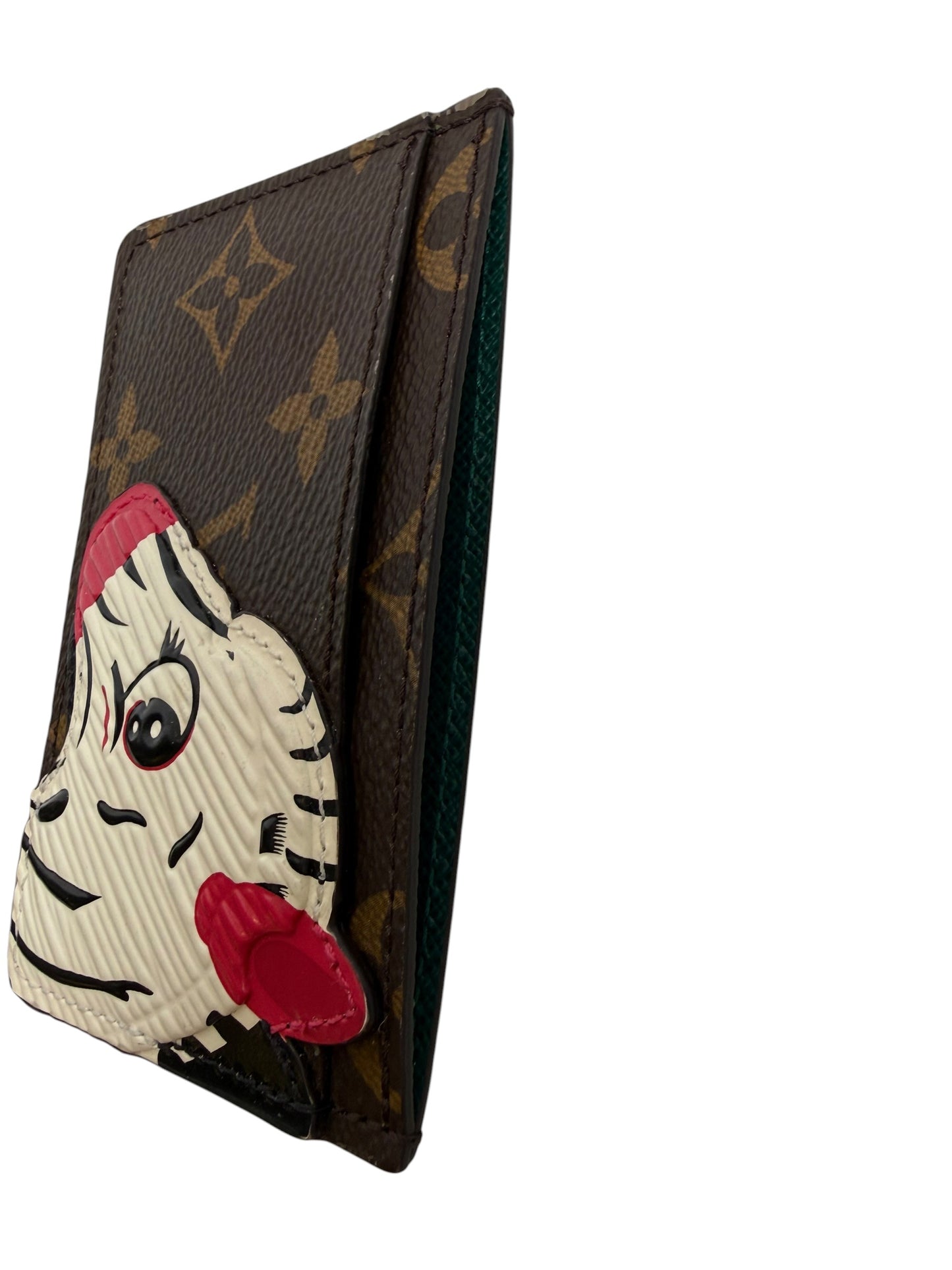 Louis Vuitton Zebra Canvas Card Holder T3898