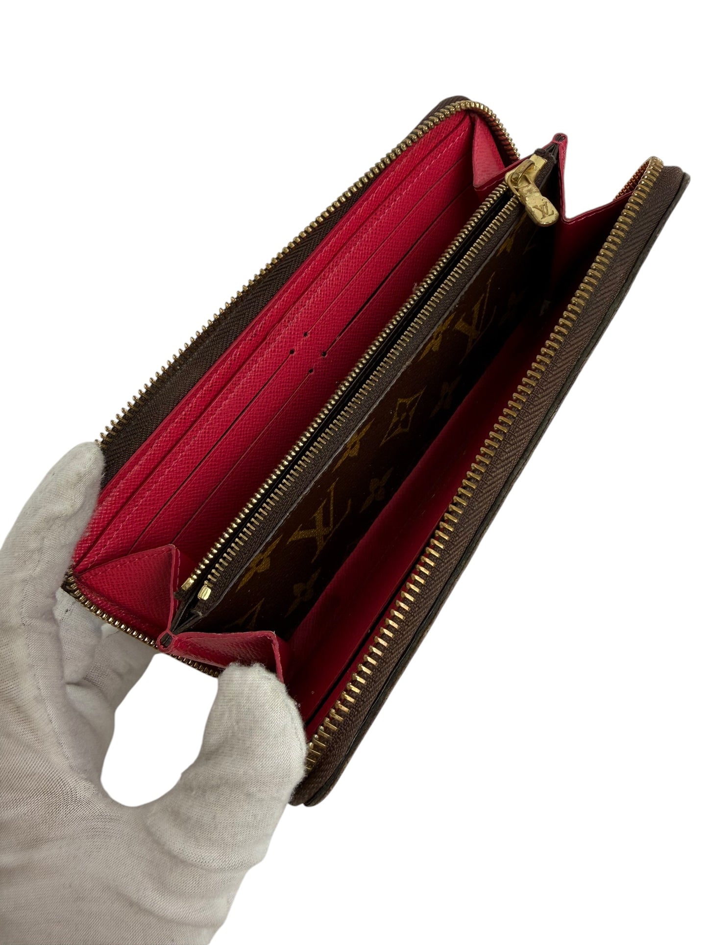 Louis Vuitton Monogram Zip Wallet T8307