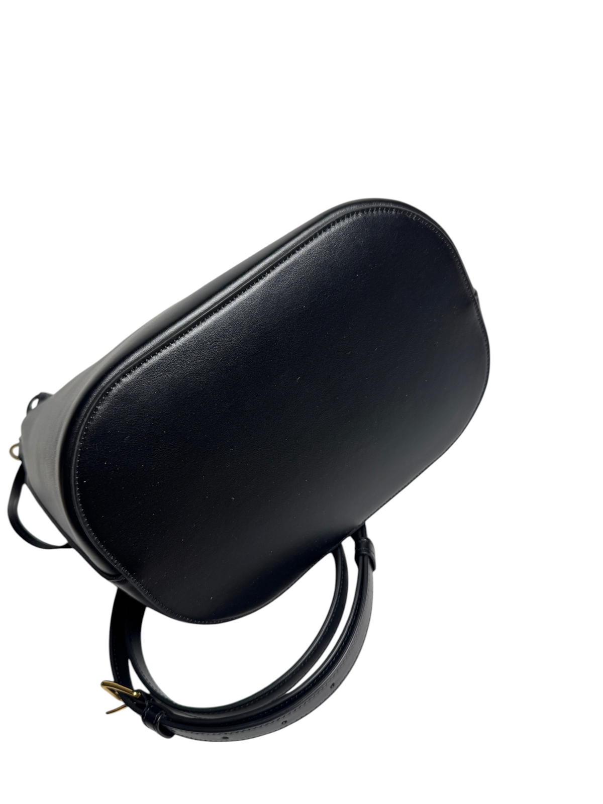 Celine Louise Black Smooth Calfskin Bucket Bag T8760