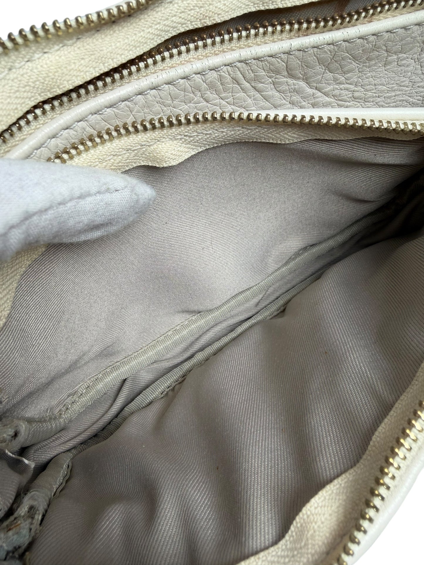 Valentino Mario 3-in-1 White Shoulder Bag