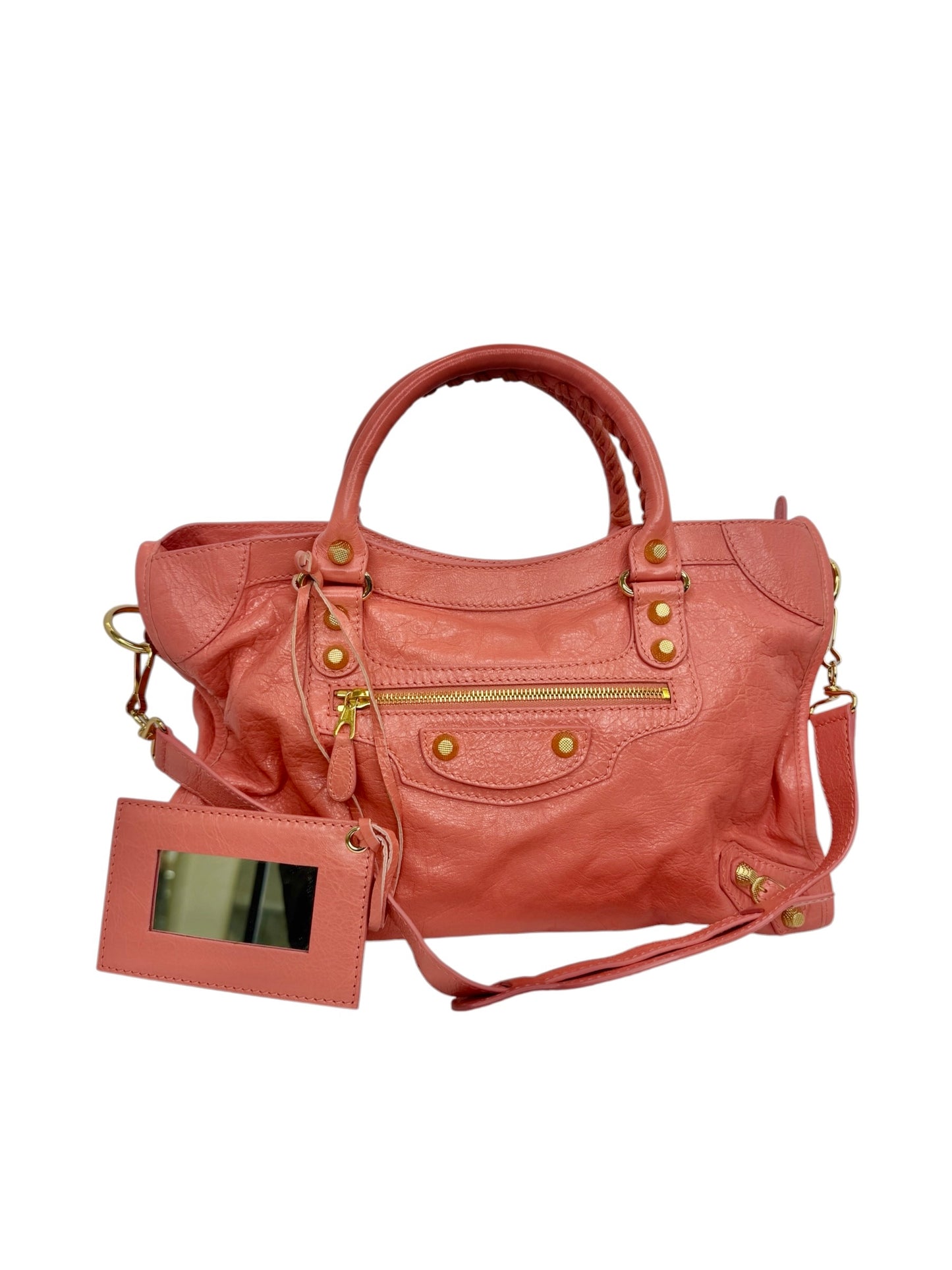 Balenciaga Rose City Bag GHW T8628