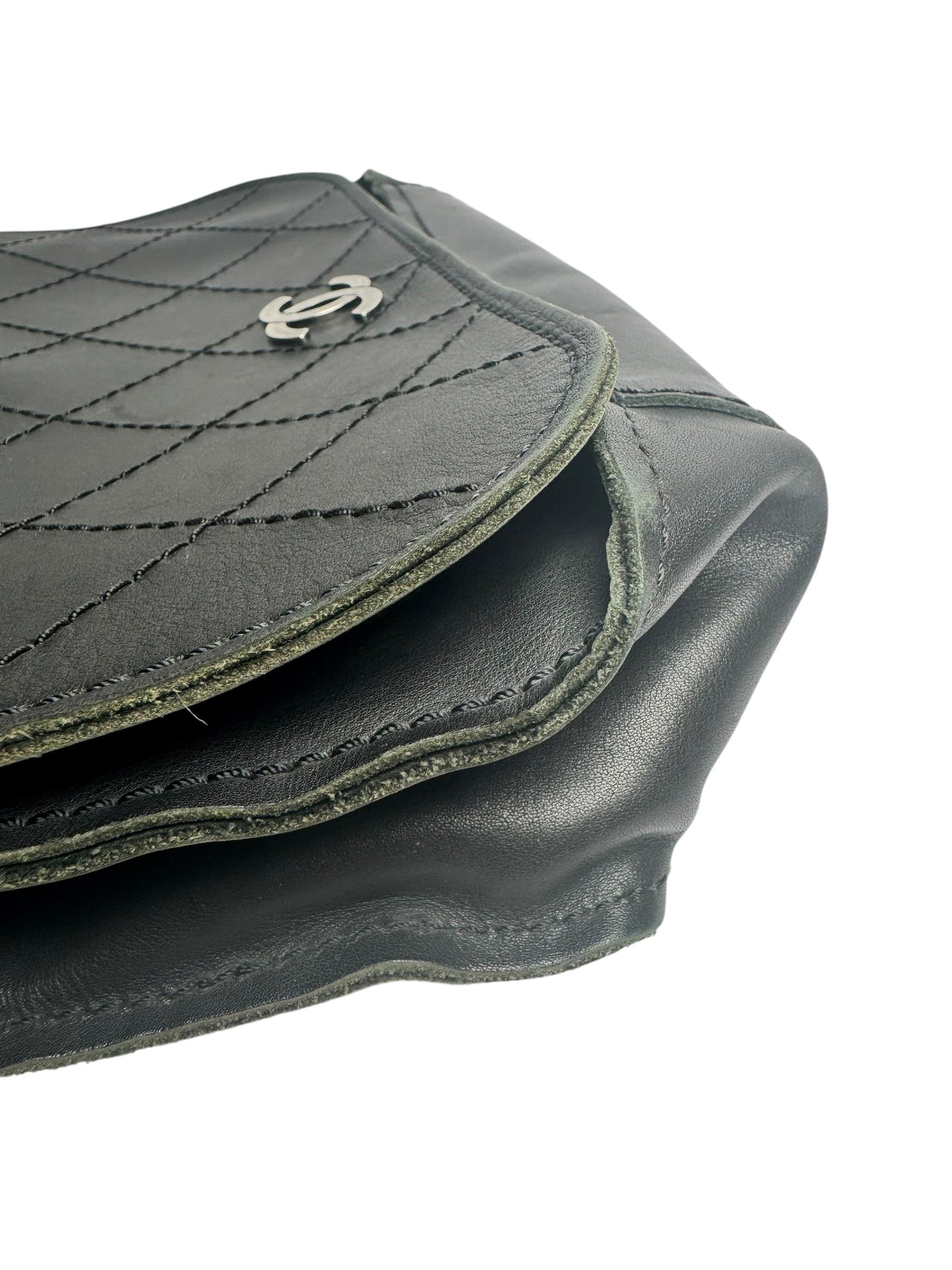 Chanel Black Mesh Flap T1000