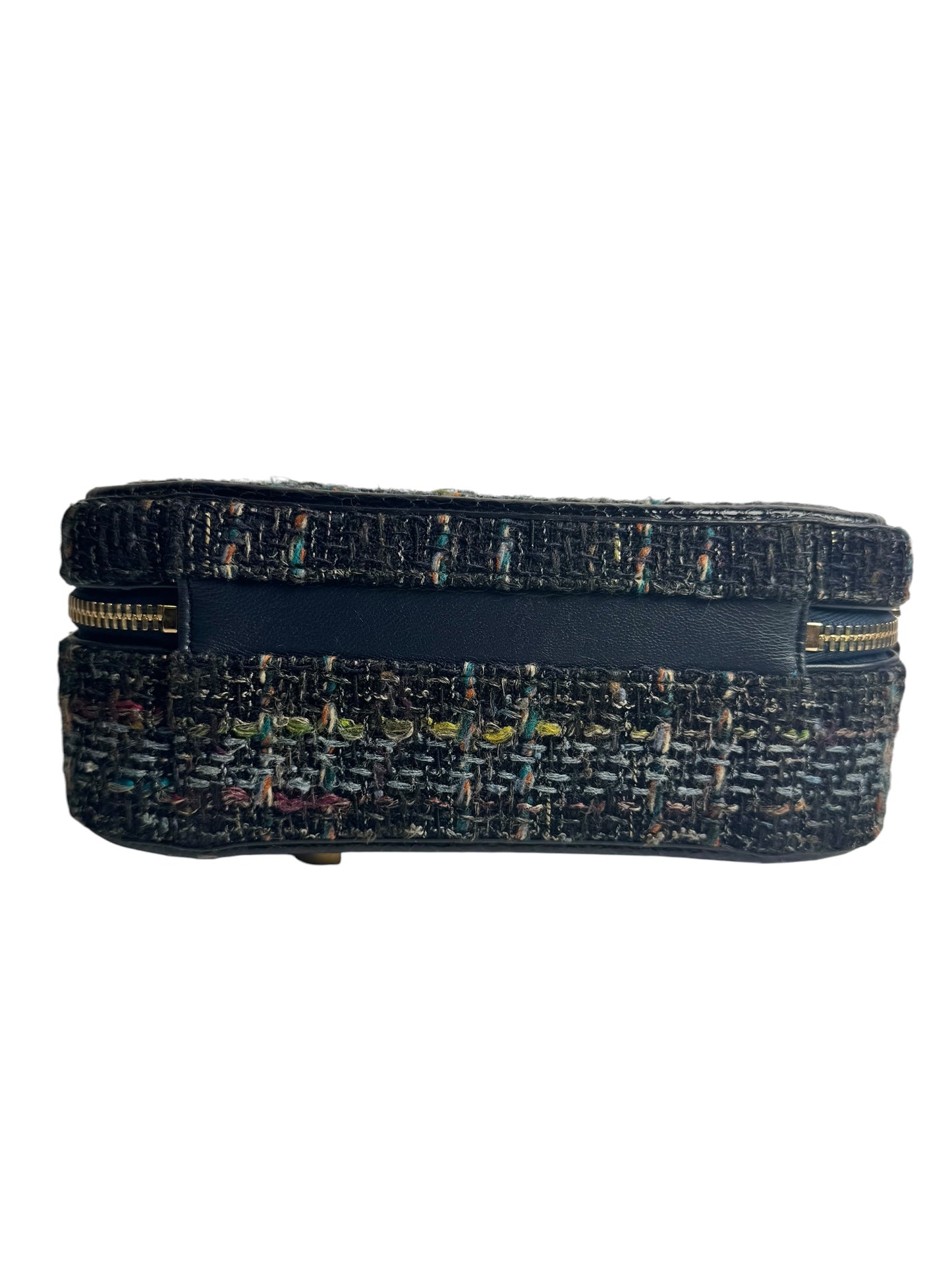 Chanel Tweed Python Filigree T7395