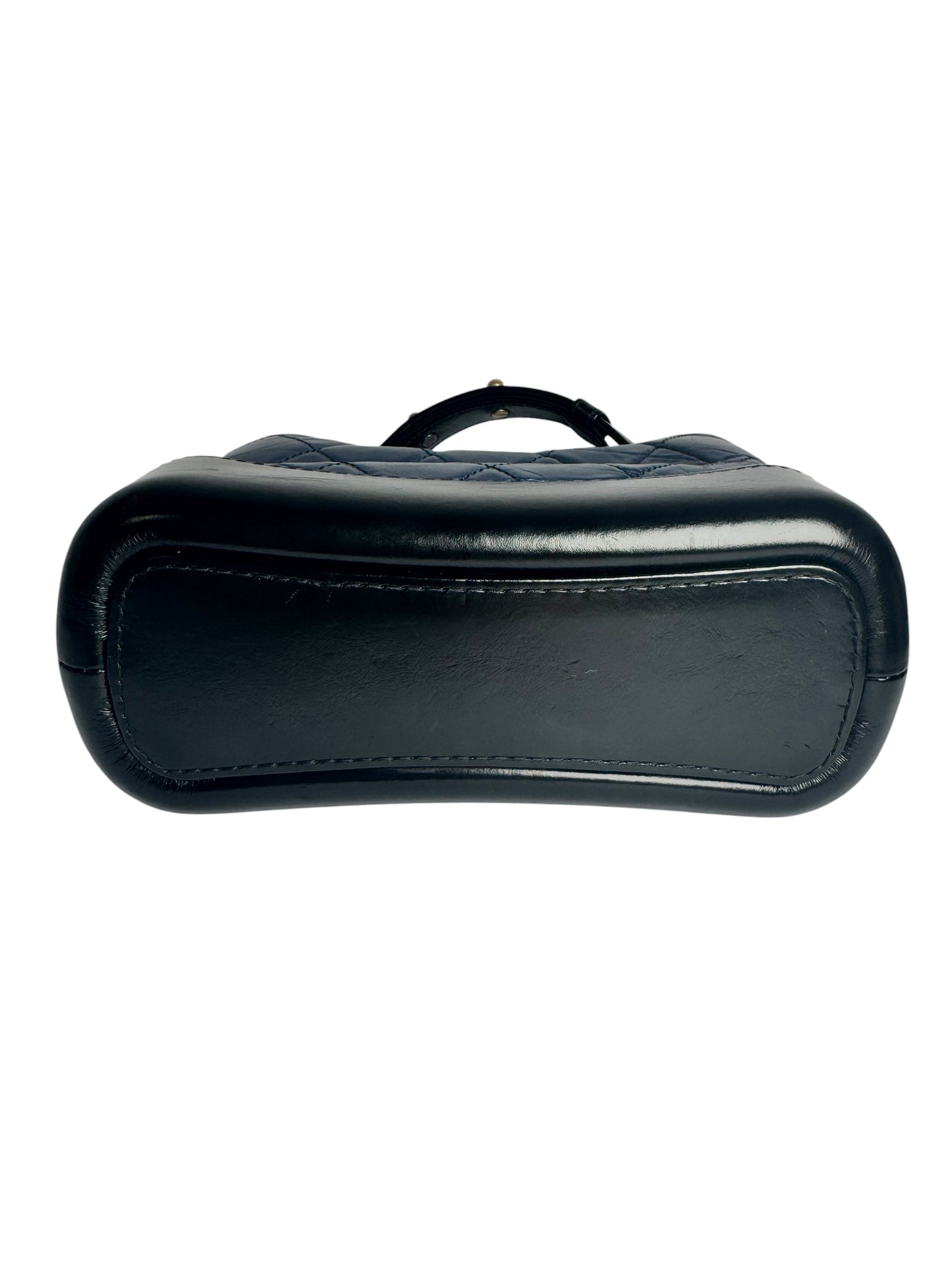 Chanel Gabrielle Medium Navy Black T7478