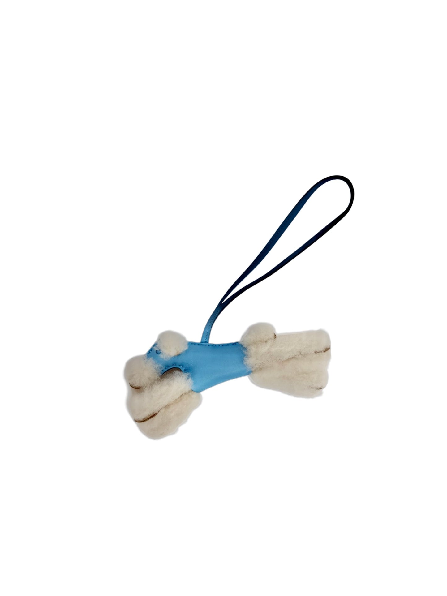 Hermes Blue Buddy Charm T7636