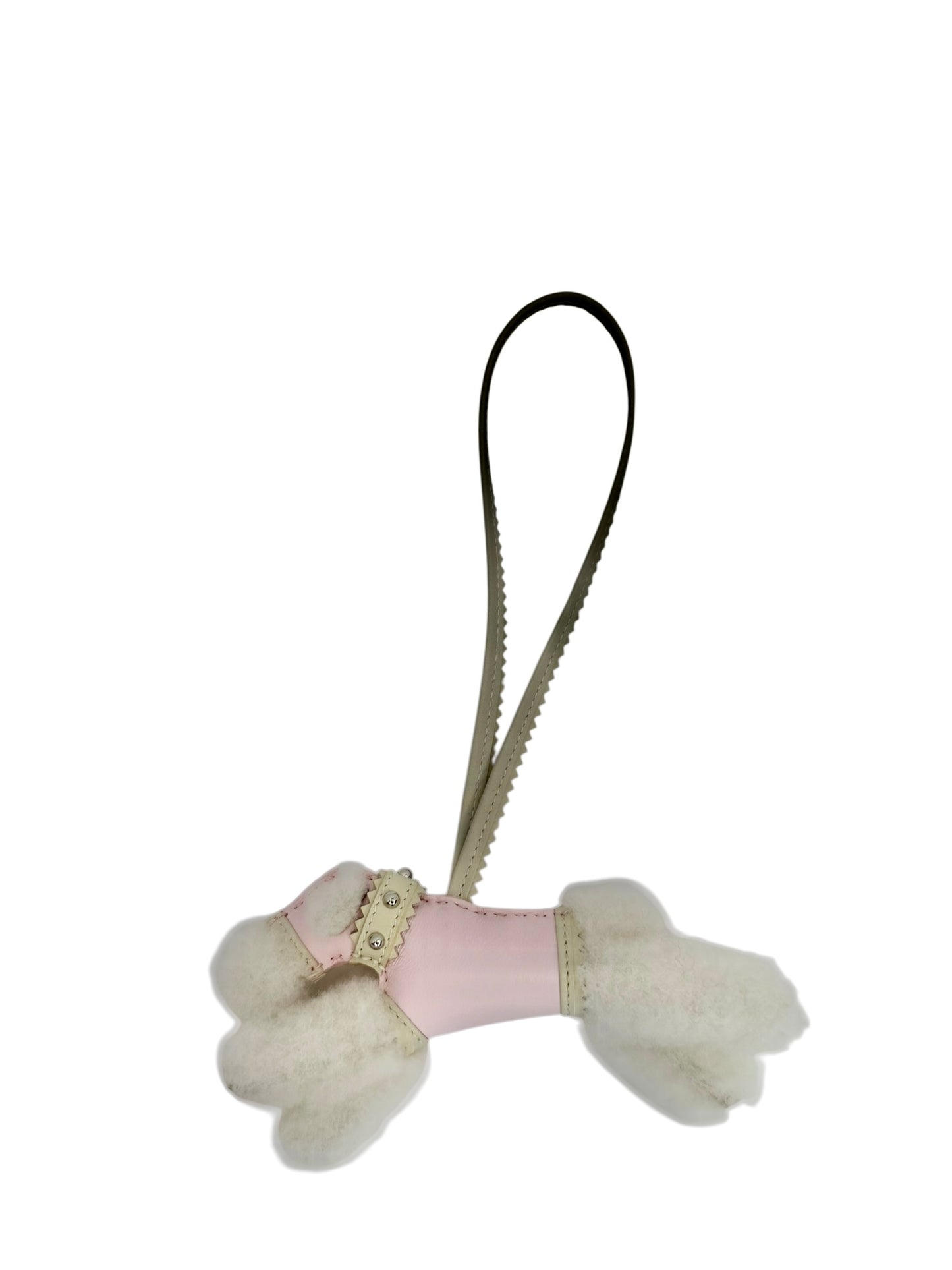 Hermes Buddy Bag Charm Rose Darling T1068