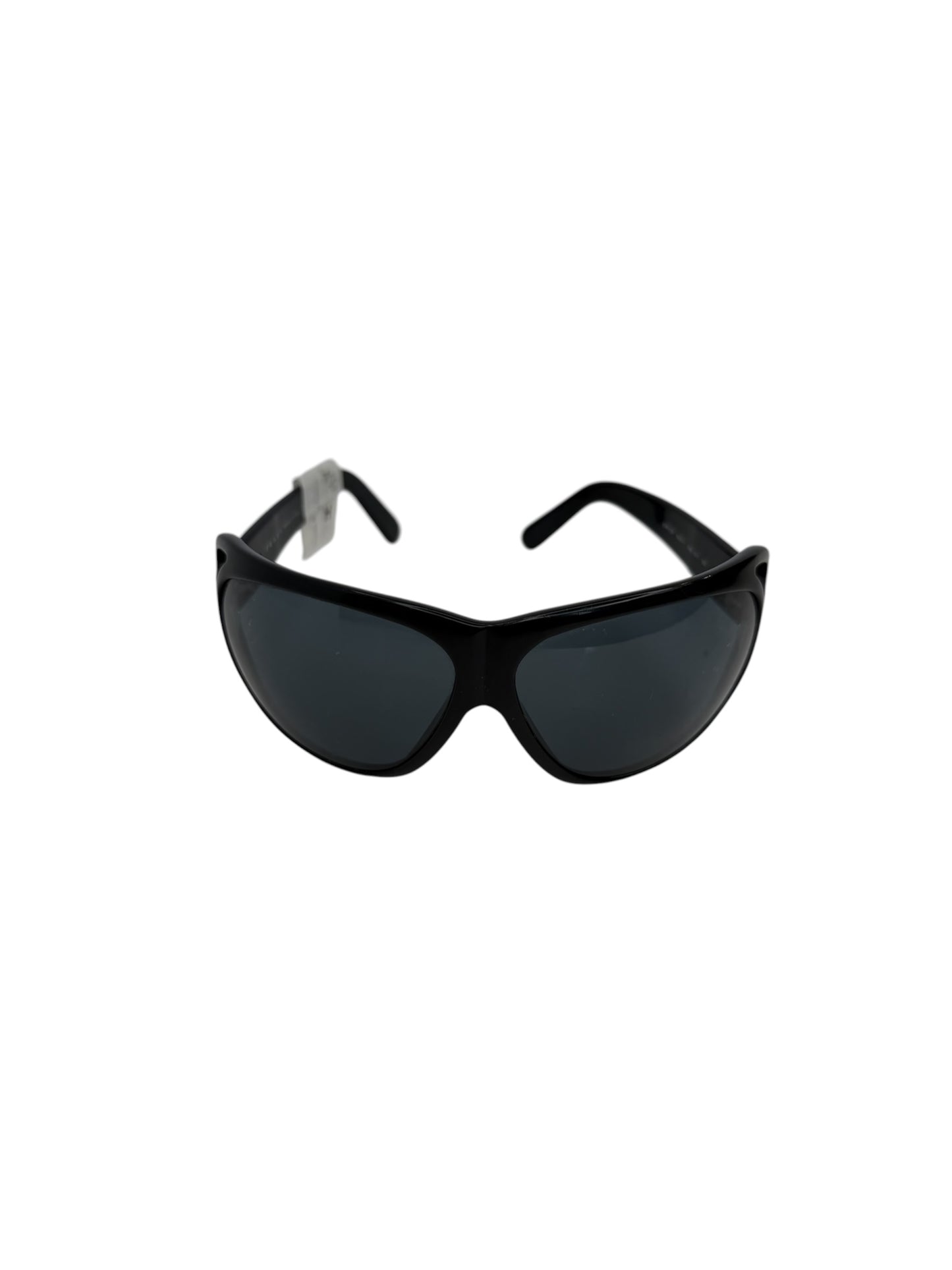Prada Black Curved Frame Sunglasses T3627