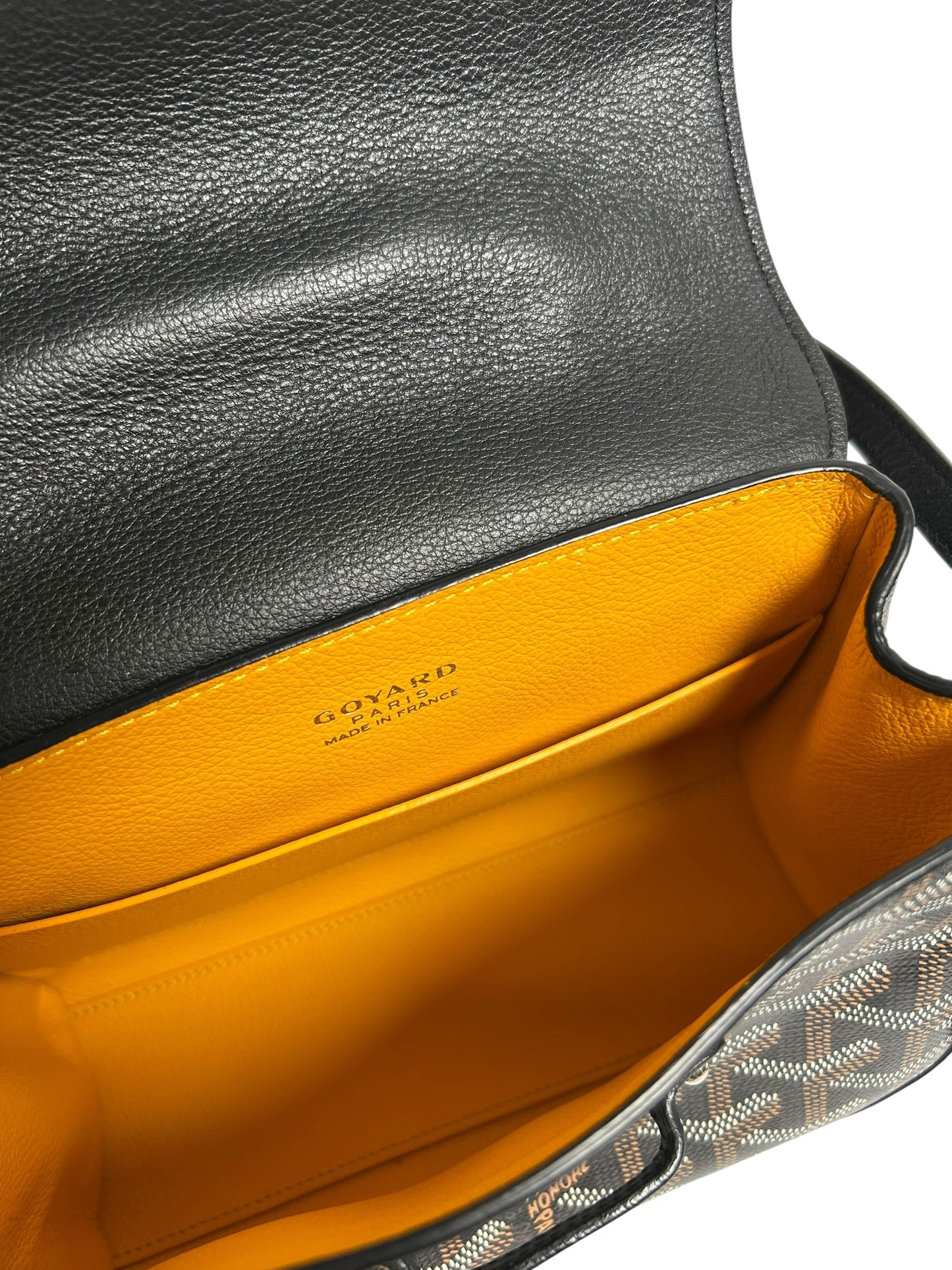 Goyard Black Mini Saigon Top Handle