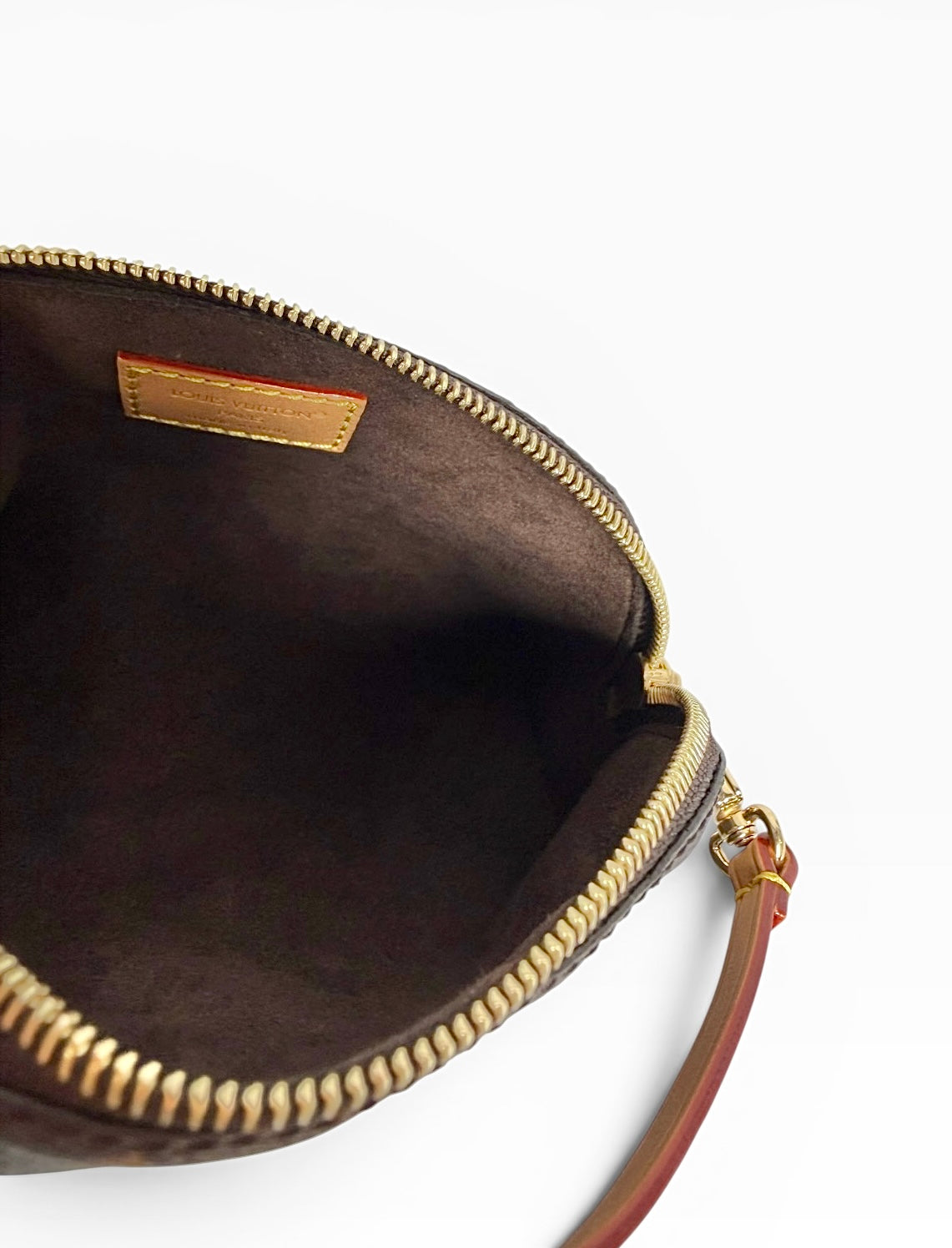 Louis Vuitton Brown Cosmetic Pouch