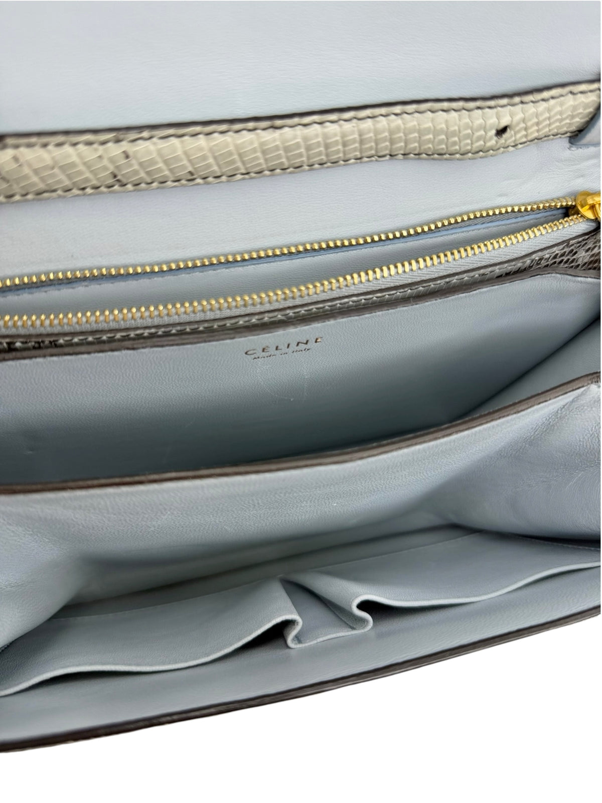 Celine Classic Box Bag Lizard Medium T8810