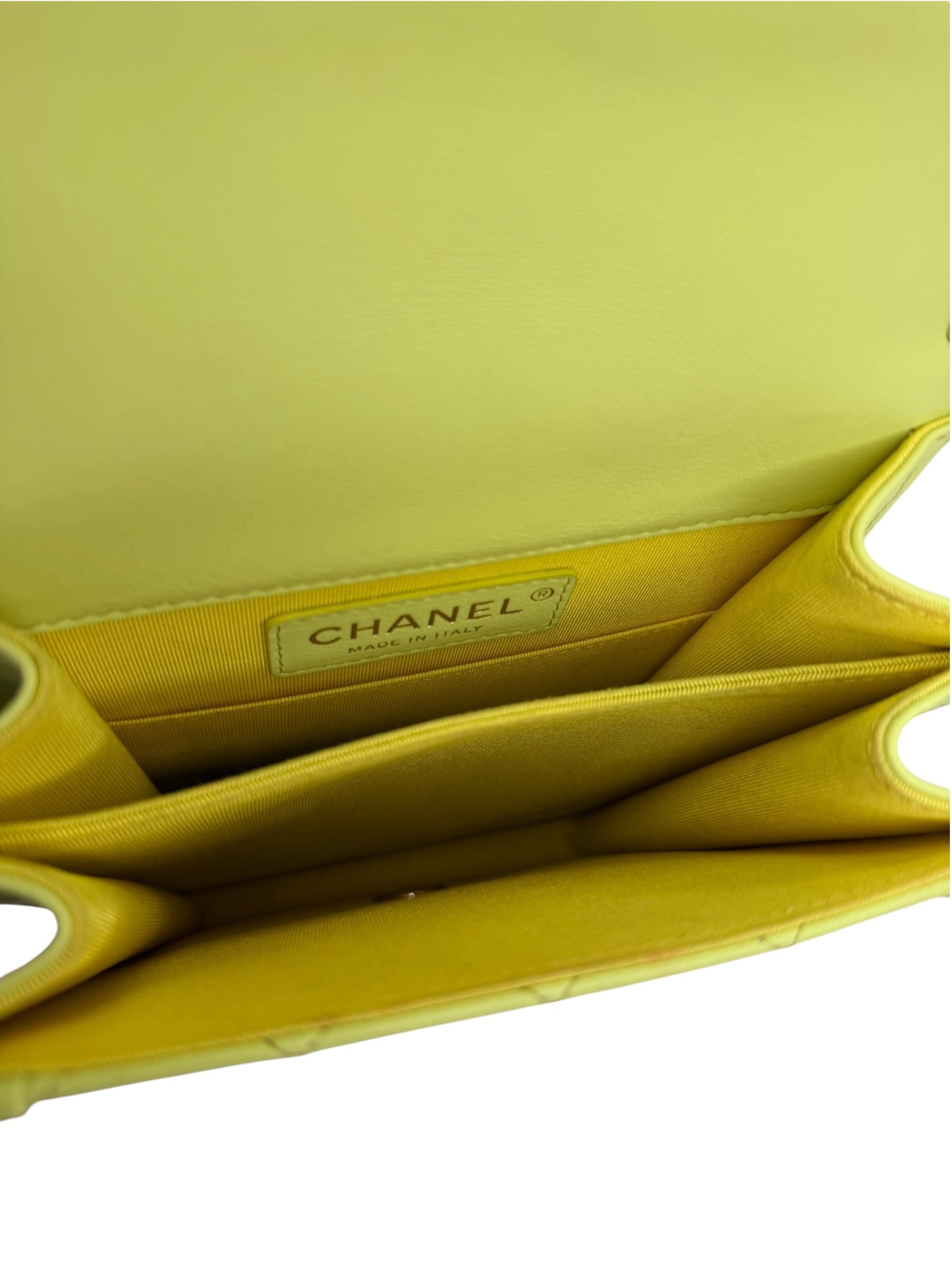 Chanel Kiwi North South Boy Bag T8811