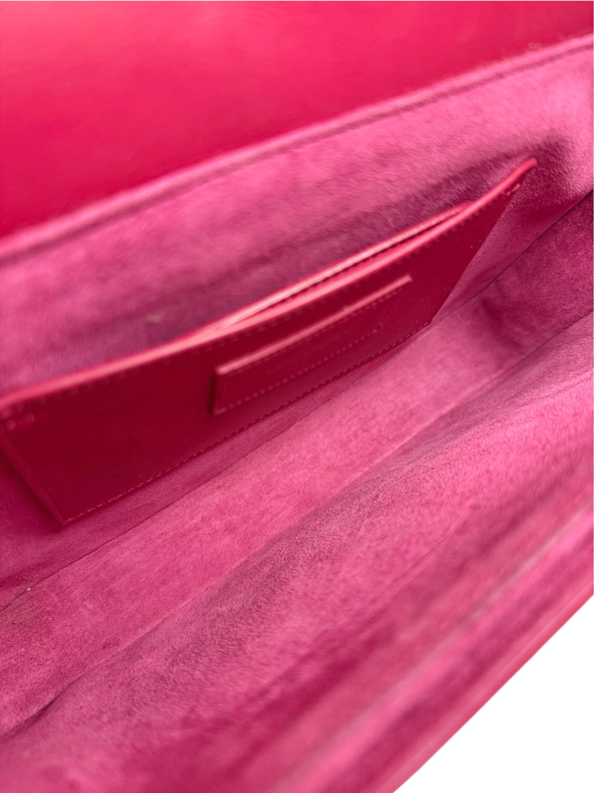 Saint Laurent Small Pink Lulu Crossbody Bag T9023