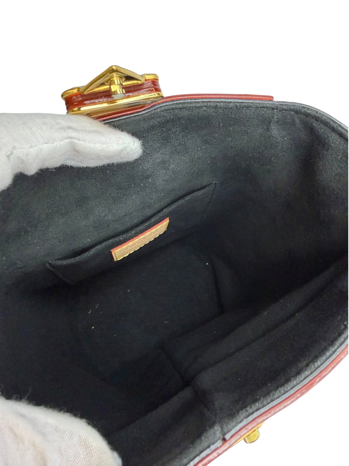 Louis Vuitton Monogram Duffle Bucket Bag T9178