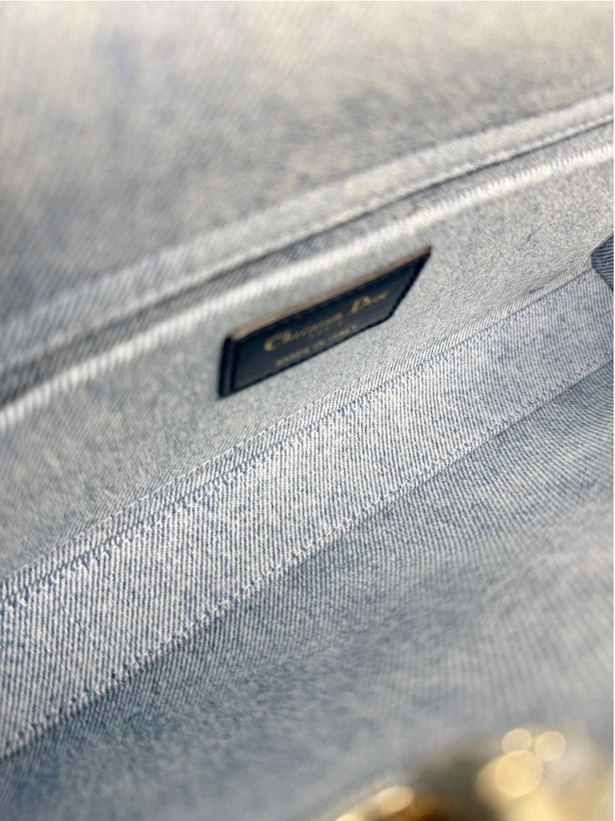 Dior Denim D-Joy Lady Dior Medium T9145