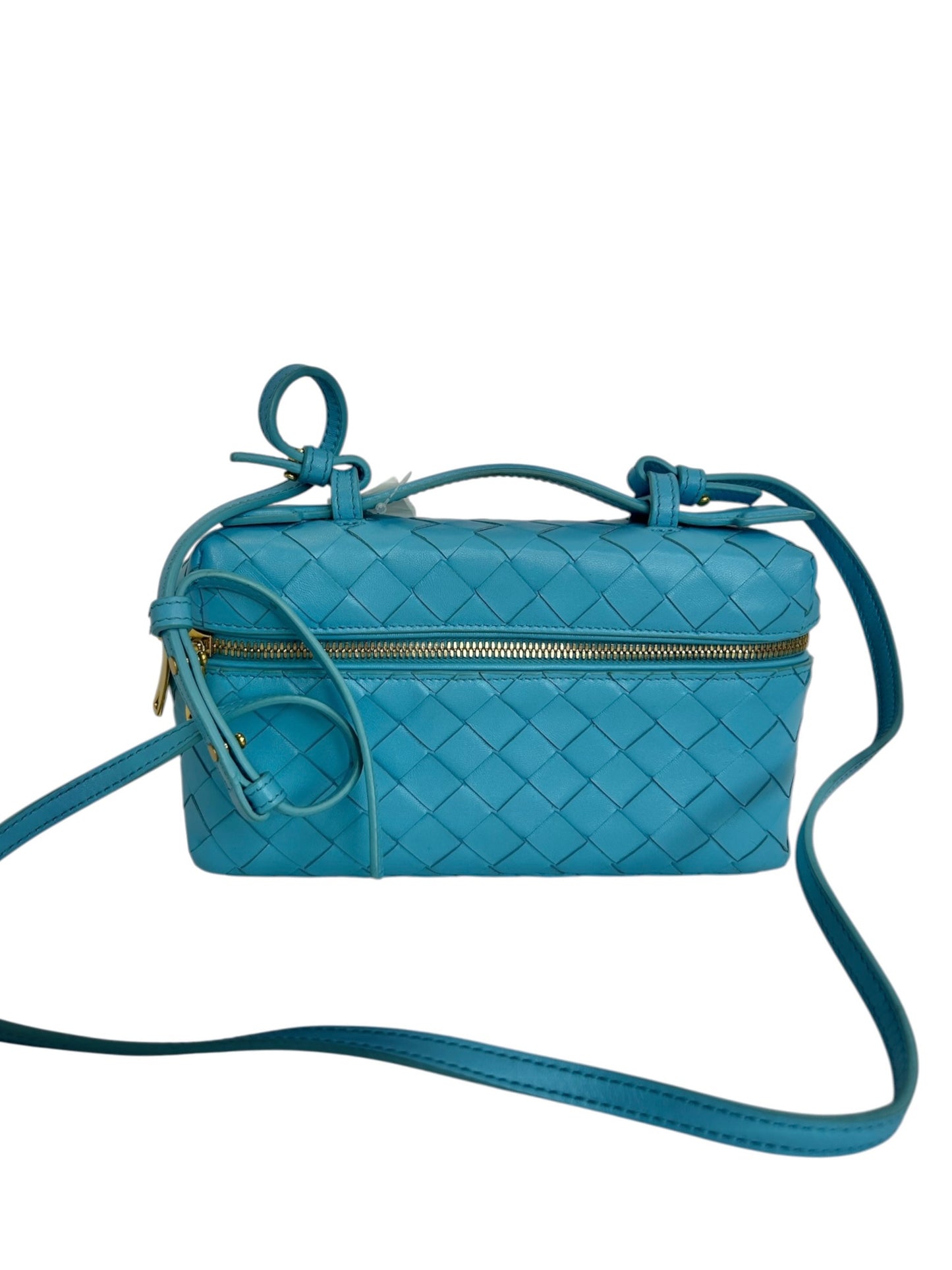 Bottega Veneta Blue Bang Bang Slim Vanity Bag T8169