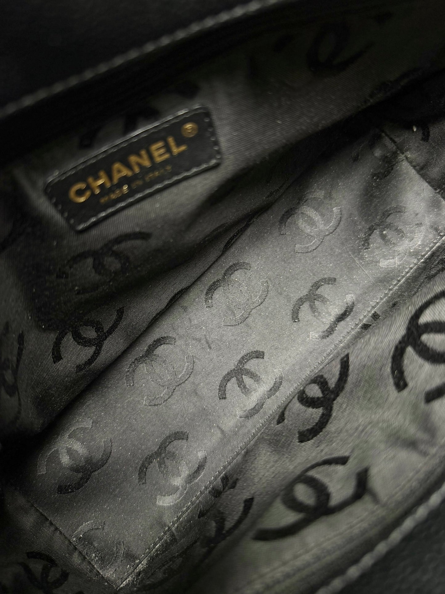 Chanel Surpique CC Medium Tote