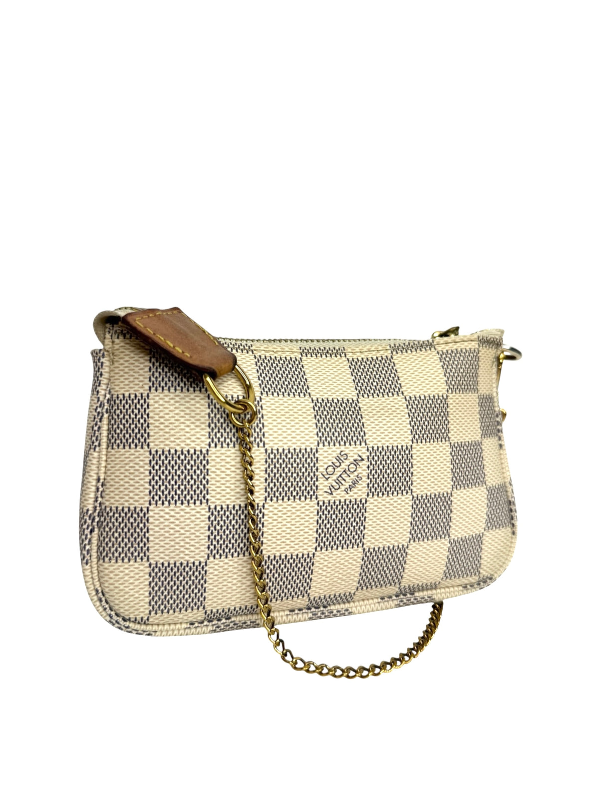 Louis Vuitton Damier Azur Mini Pochette Accessoires T8989