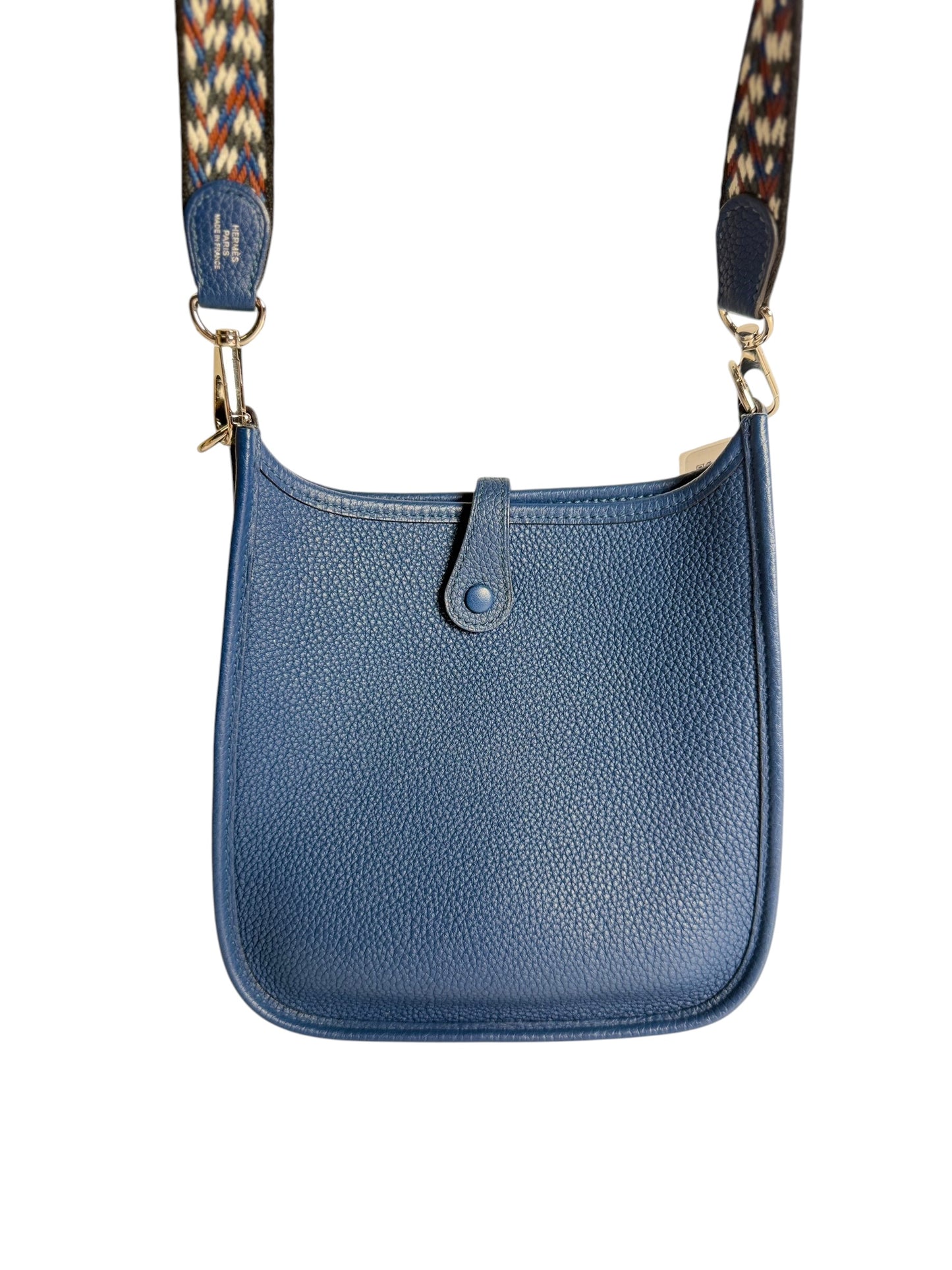 Hermès Evelyne III PM Bag Blue T8613