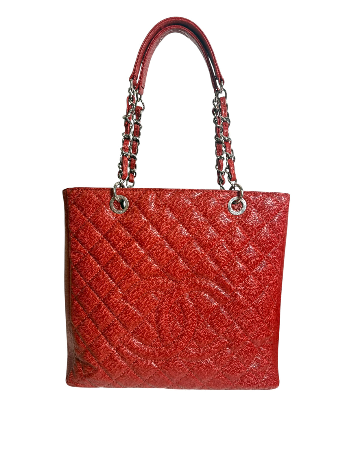 Chanel GST Red Caviar T7462