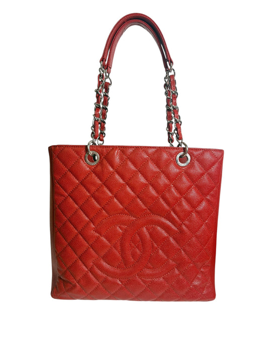 Chanel GST Red Caviar T7462