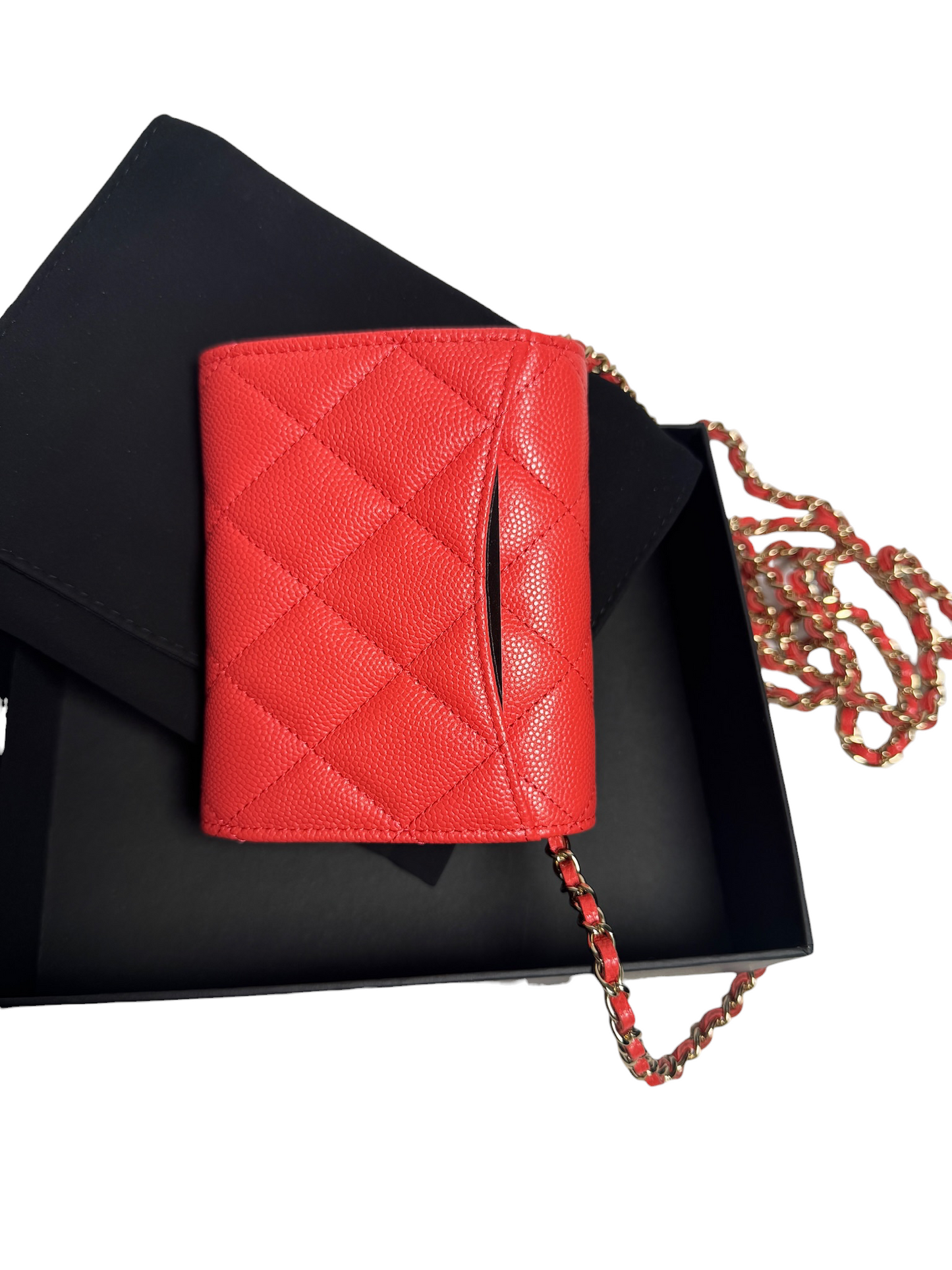 Chanel Mini Card Case on Chain