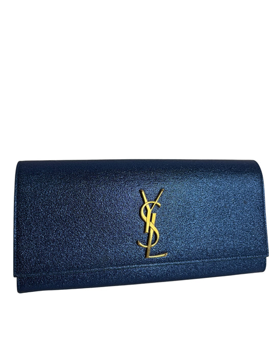 YSL metallic clutch
