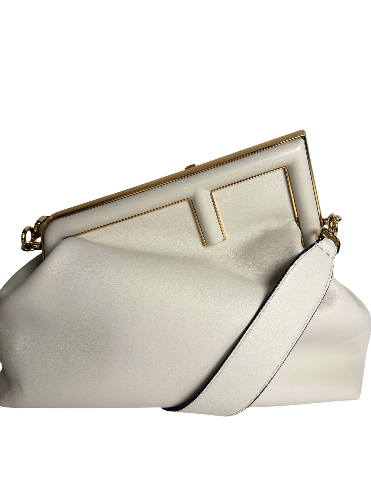 Fendi First Bag White T8616
