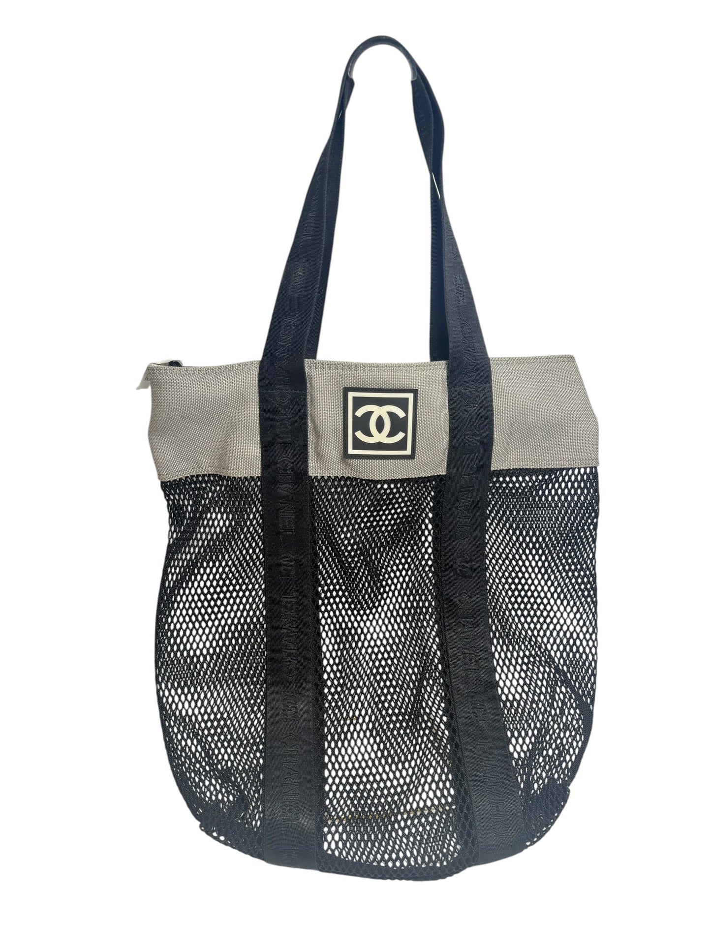 Chanel Sport Line Mesh Tote Bag T4964