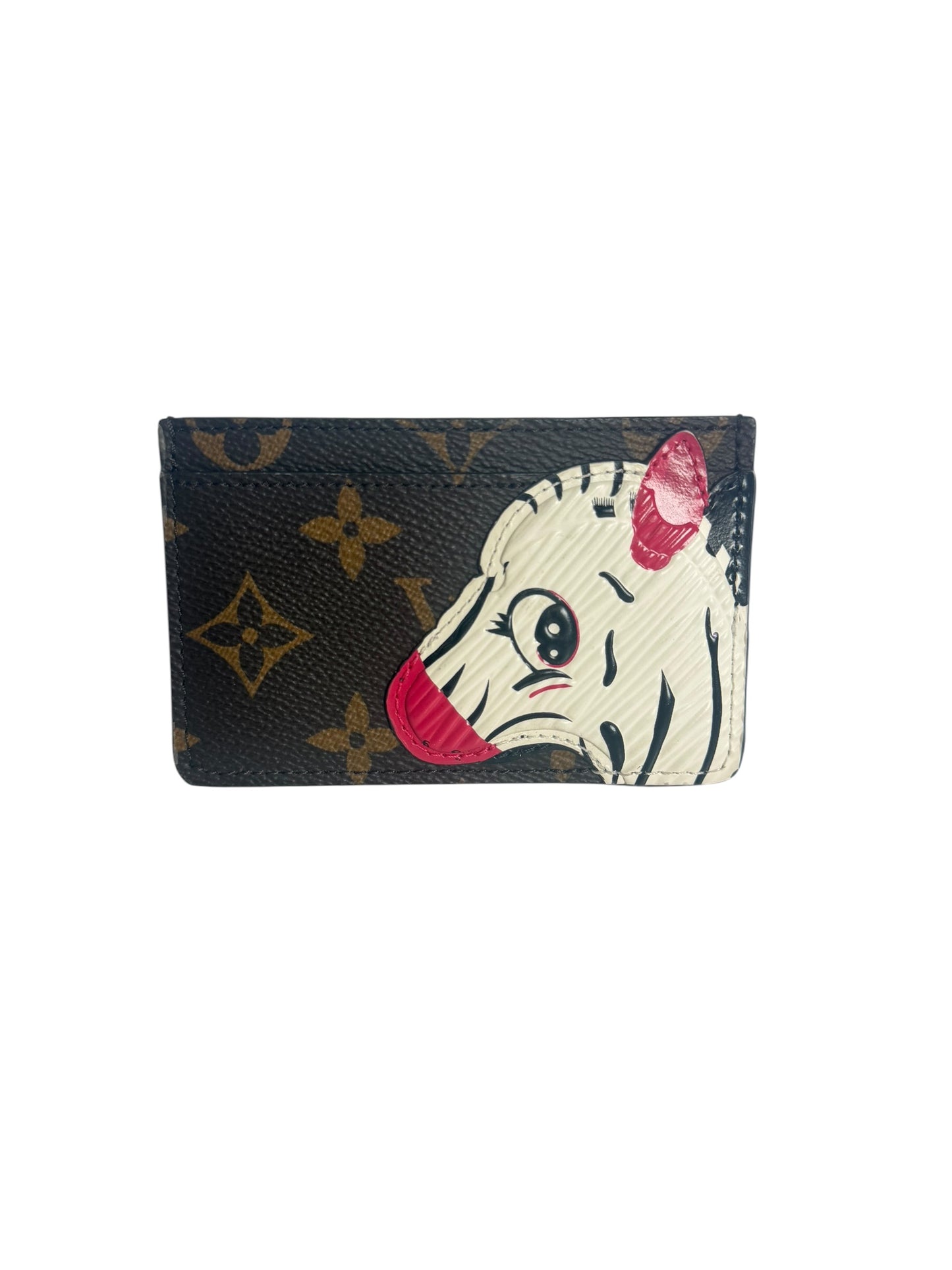 Louis Vuitton Monogram Zebra Card Holder T3898