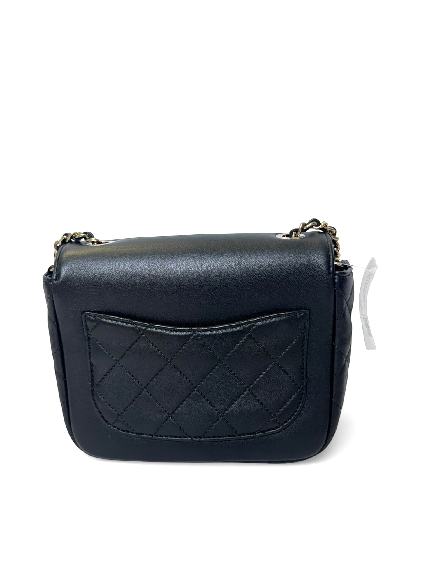 Chanel black Lambskin timeless jewel flap mini