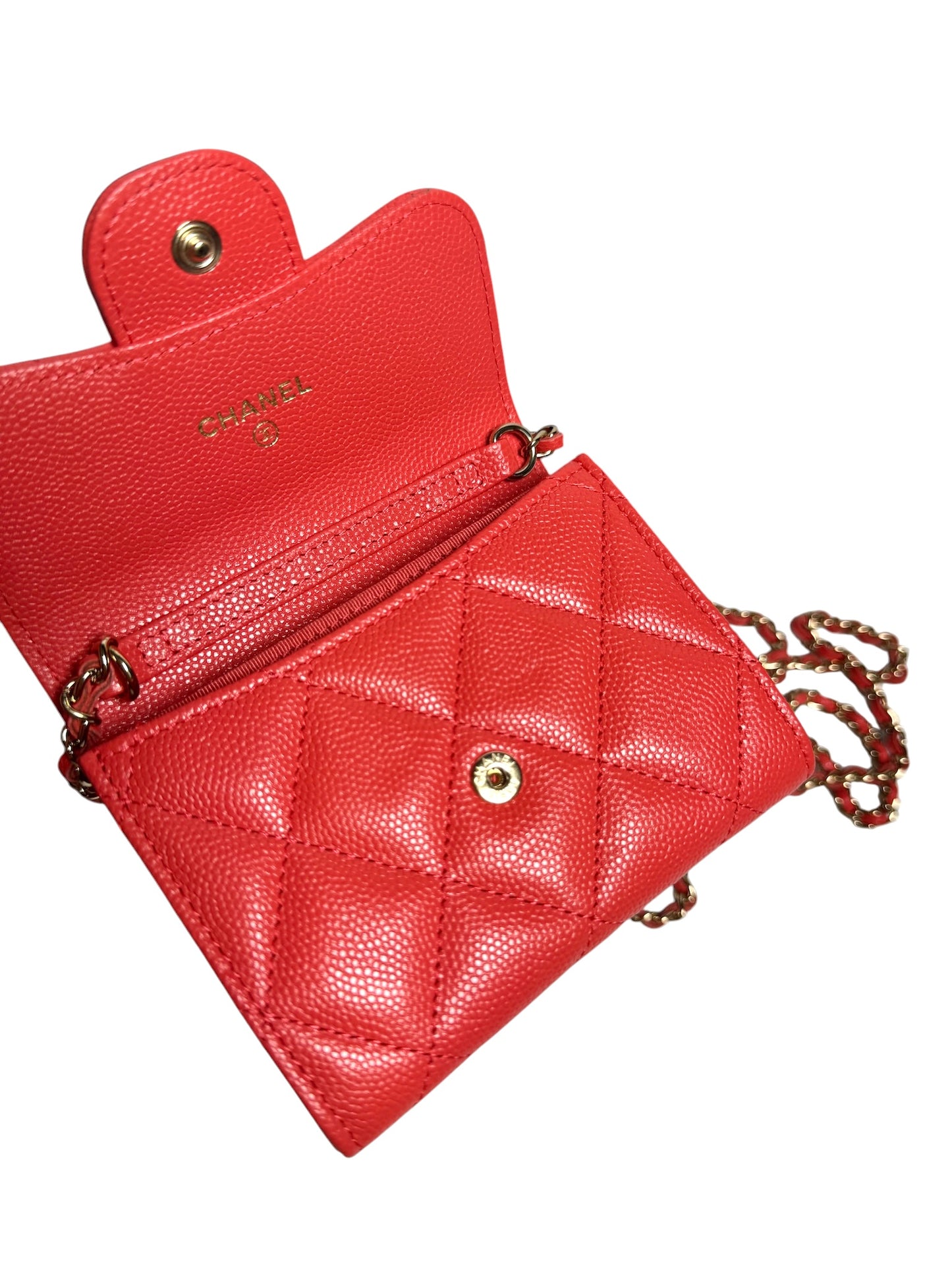 Chanel Mini Card Case on Chain