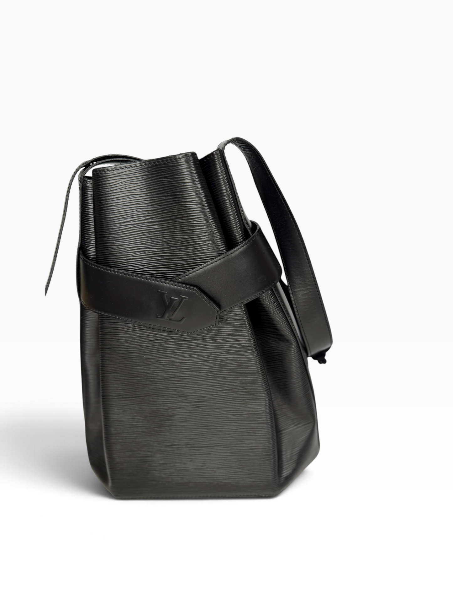 Louis Vuitton Black Epi Bucket T8972
